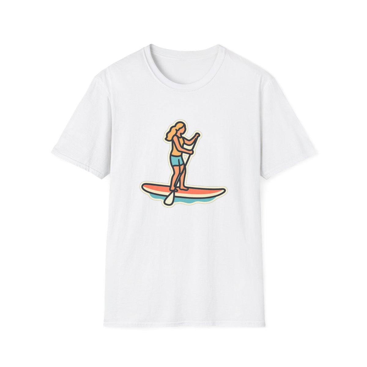 Premium Unisex Stand Up Paddleboard T-Shirt | Soft Comfort Tee