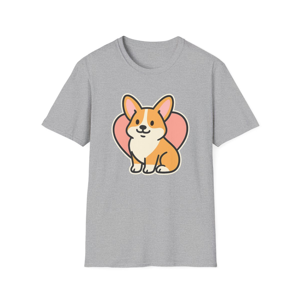 Adorable Corgi Lover Unisex T-Shirt - Soft Comfortable Tee for Dog Fans