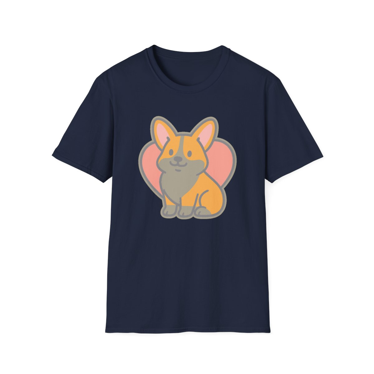 Adorable Corgi Lover Unisex T-Shirt - Soft Comfortable Tee for Dog Fans