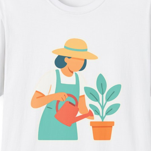 Gardening Life Unisex T-Shirt | Soft Comfortable Tee for Garden Lovers