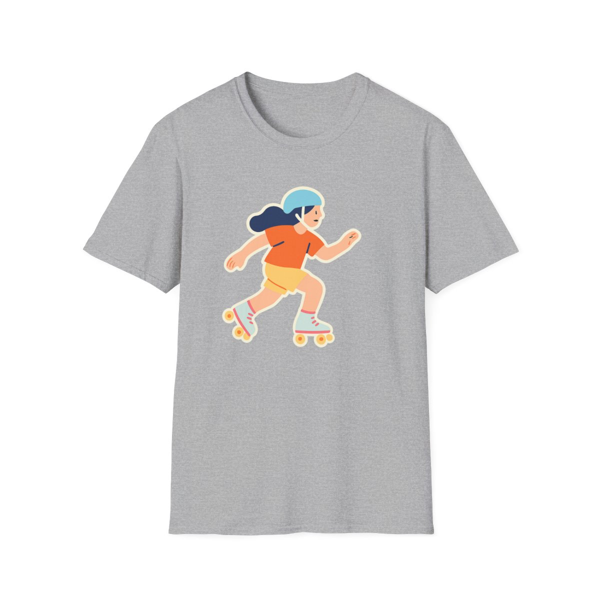 Retro Roller Skating Unisex T-Shirt - Soft Comfy Tee for Skaters