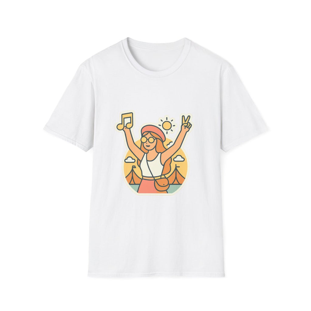 Music Festival Unisex T-Shirt - Perfect Anniversary Gift for Girlfriend