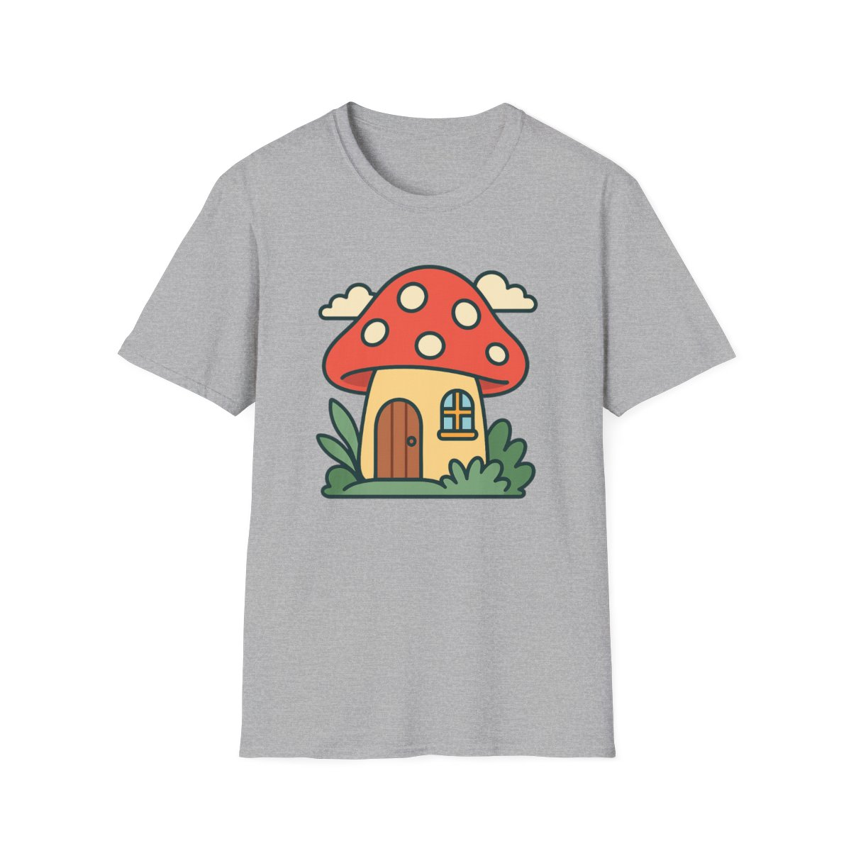Mushroom Cottagecore T-Shirt | Unisex Soft Tee & Forest Aesthetic Gift