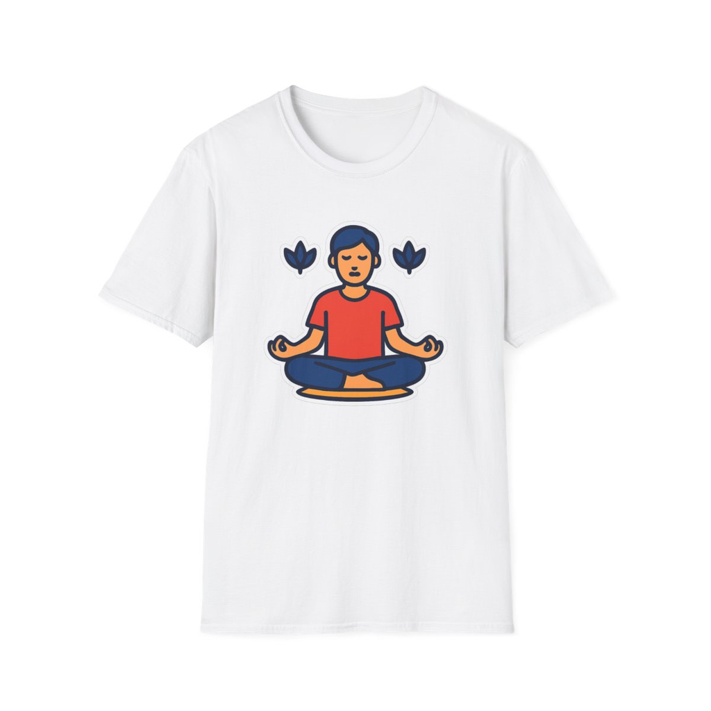 Meditation Mindfulness Unisex T-Shirt - Soft Comfortable Tee for Peace Seekers