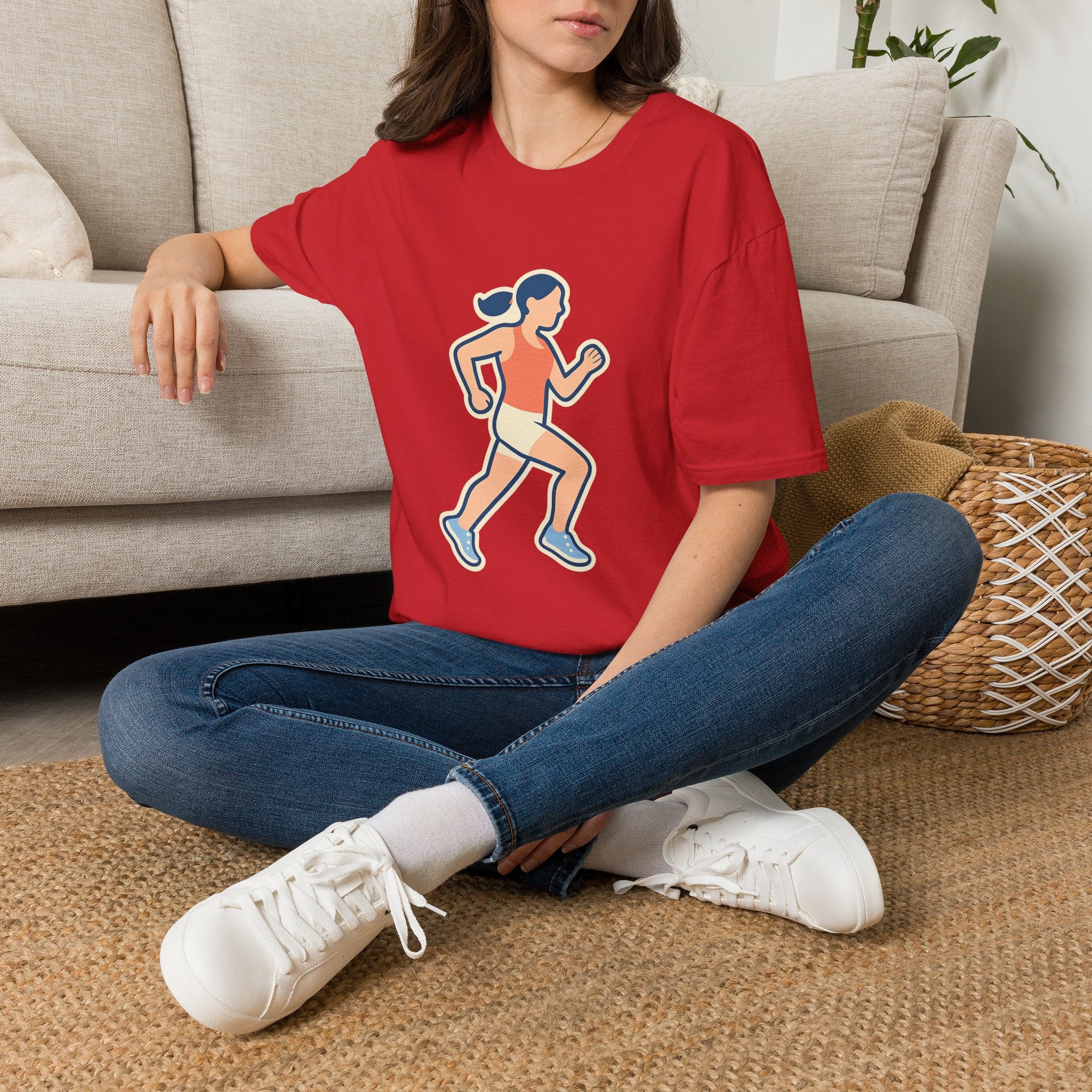 Marathon Runner Retirement Gift for Wife - Premium Unisex T-Shirt