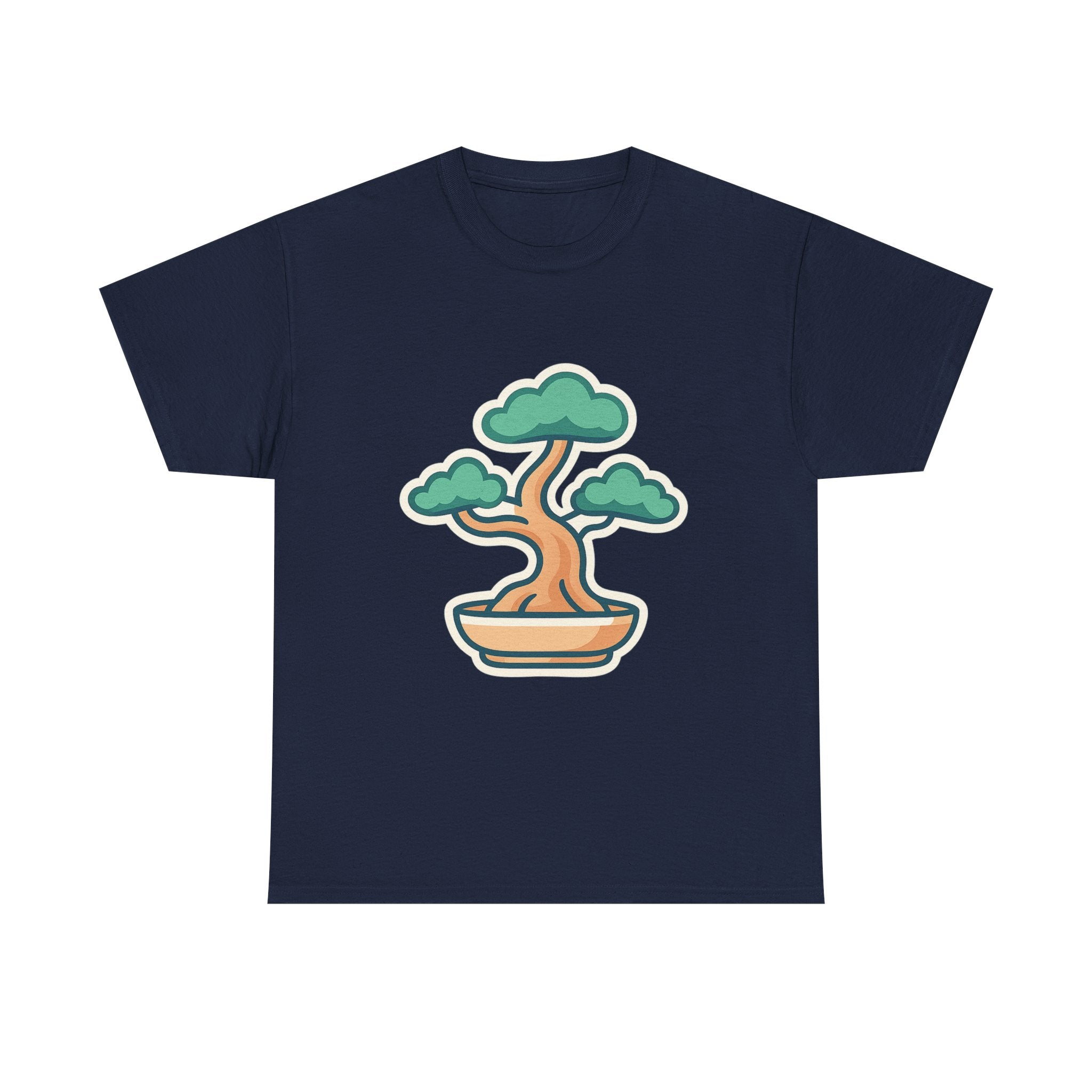 Bonsai Tree Unisex T-Shirt | Minimalist Art Tee for Nature Lovers