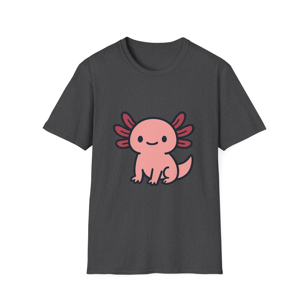 Cute Axolotl T-Shirt | Unisex Soft Tee for Aquatic Animal Lovers