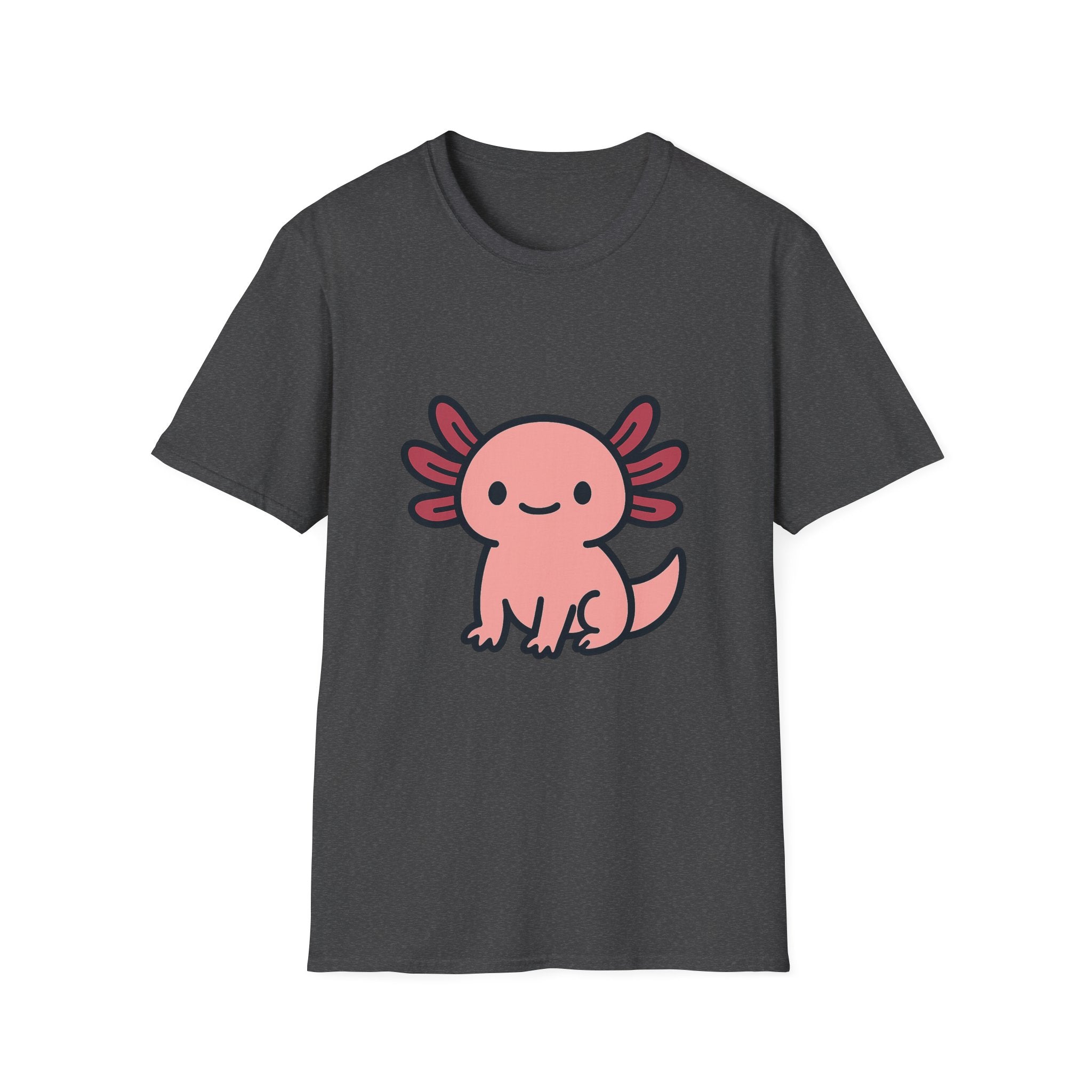 Cute Axolotl T-Shirt | Unisex Soft Tee for Aquatic Animal Lovers