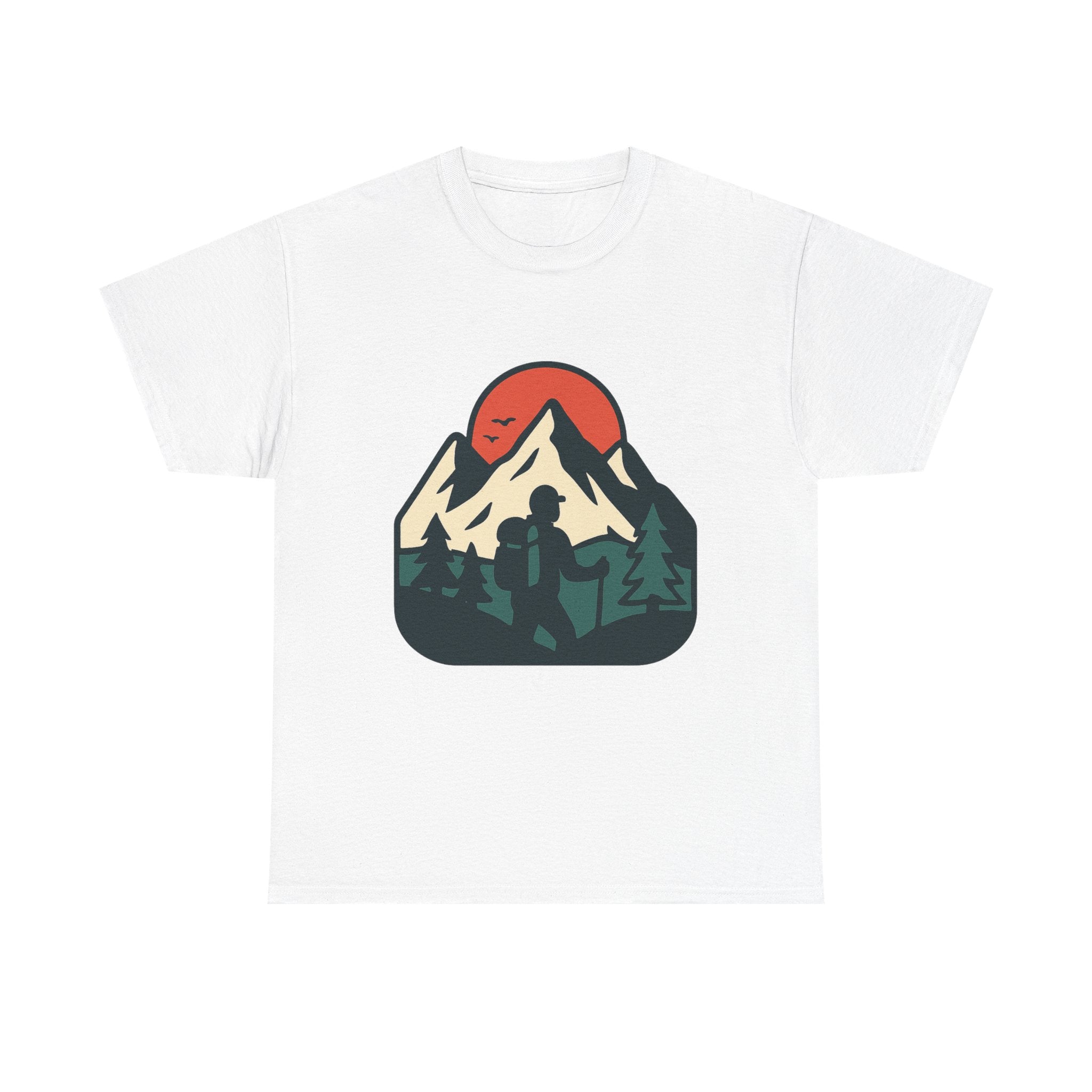 Mountain Adventure Unisex T-Shirt | Outdoor Hiking Tee for Men & Women