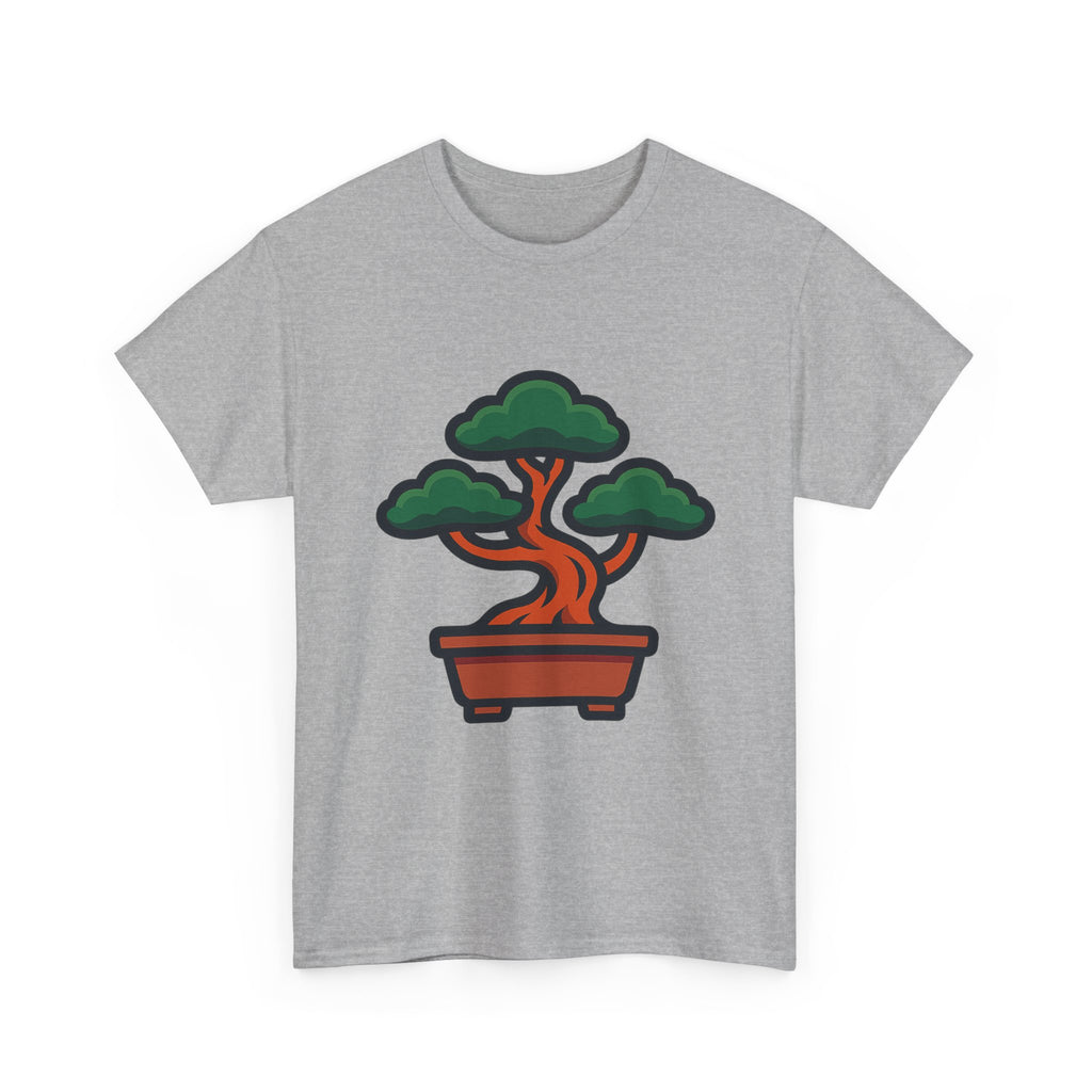 Bonsai Tree Unisex T-Shirt | Minimalist Art Tee for Nature Lovers