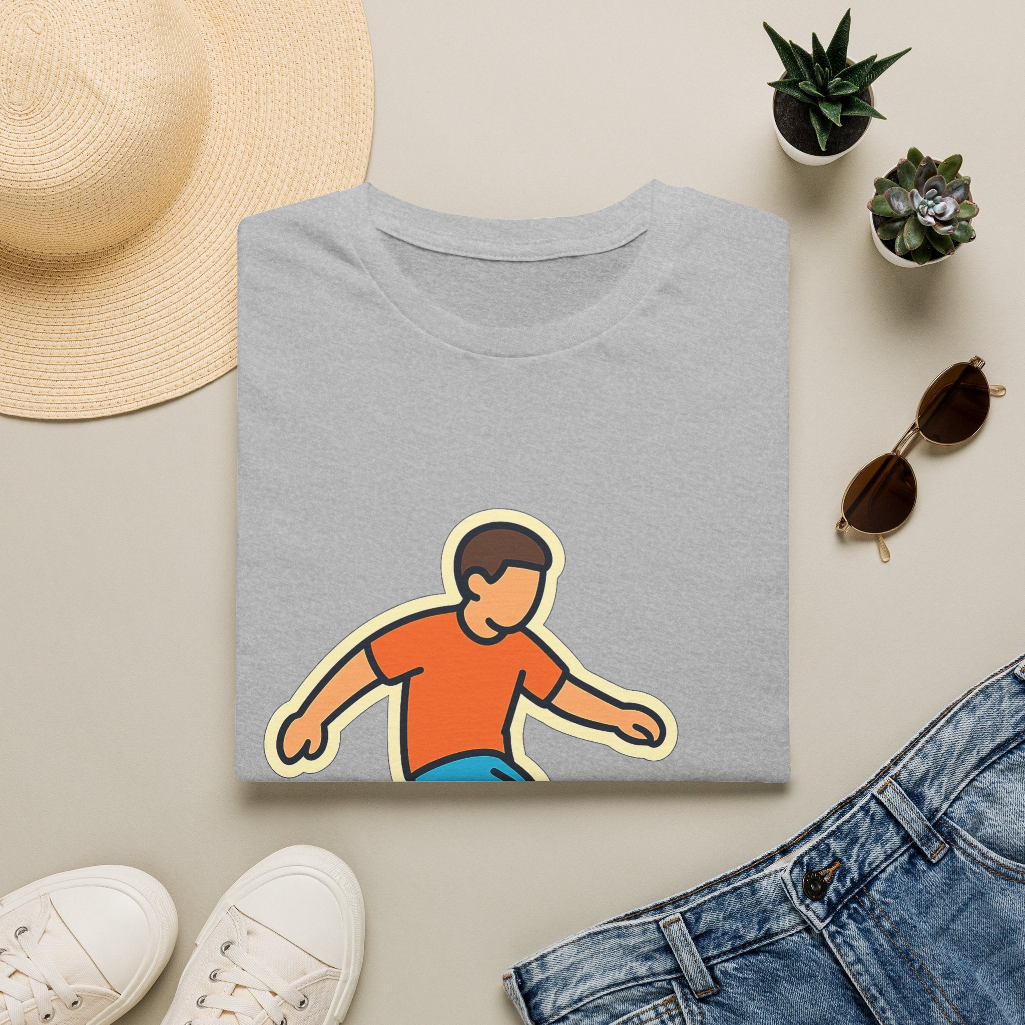 Premium Unisex Soccer Football T-Shirt | Soft Comfortable Tee for Fans