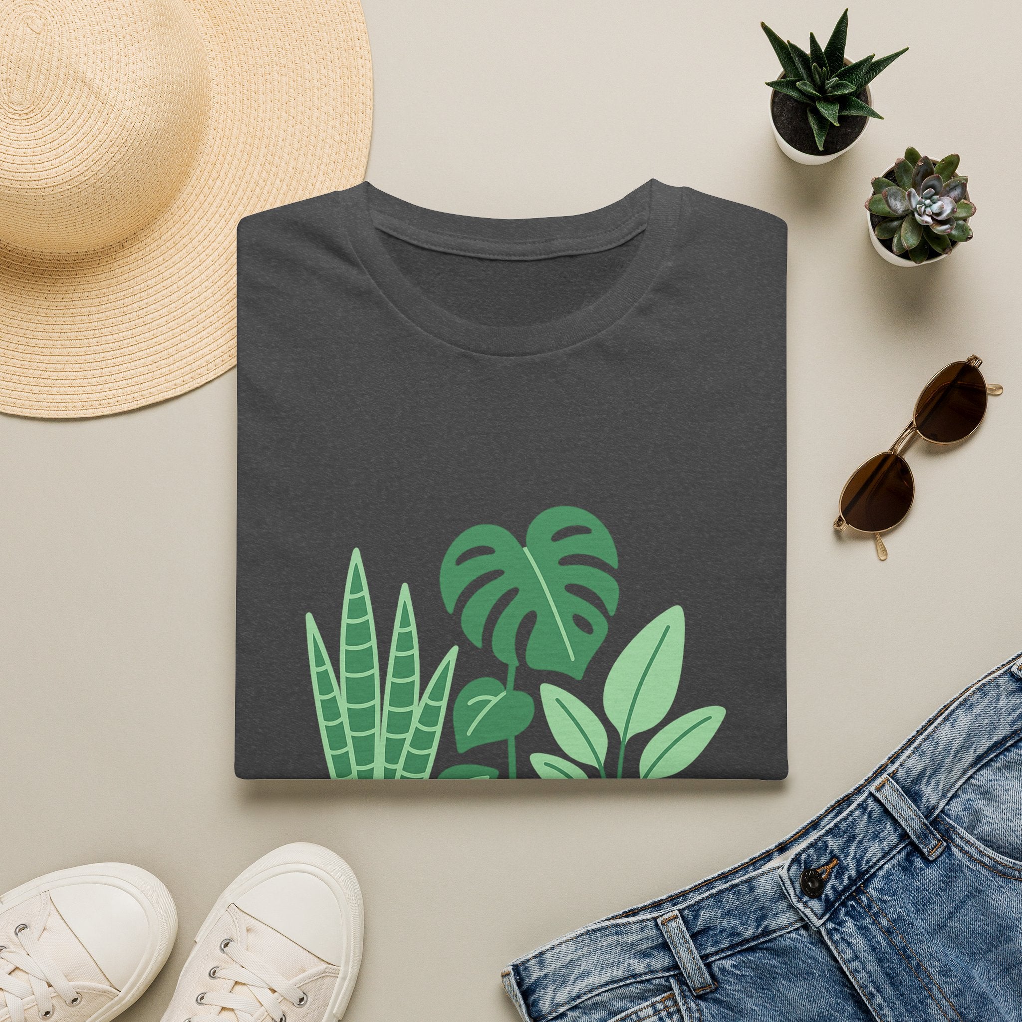 Houseplant Jungle Unisex T-Shirt | Soft Cotton Tee for Plant Lovers