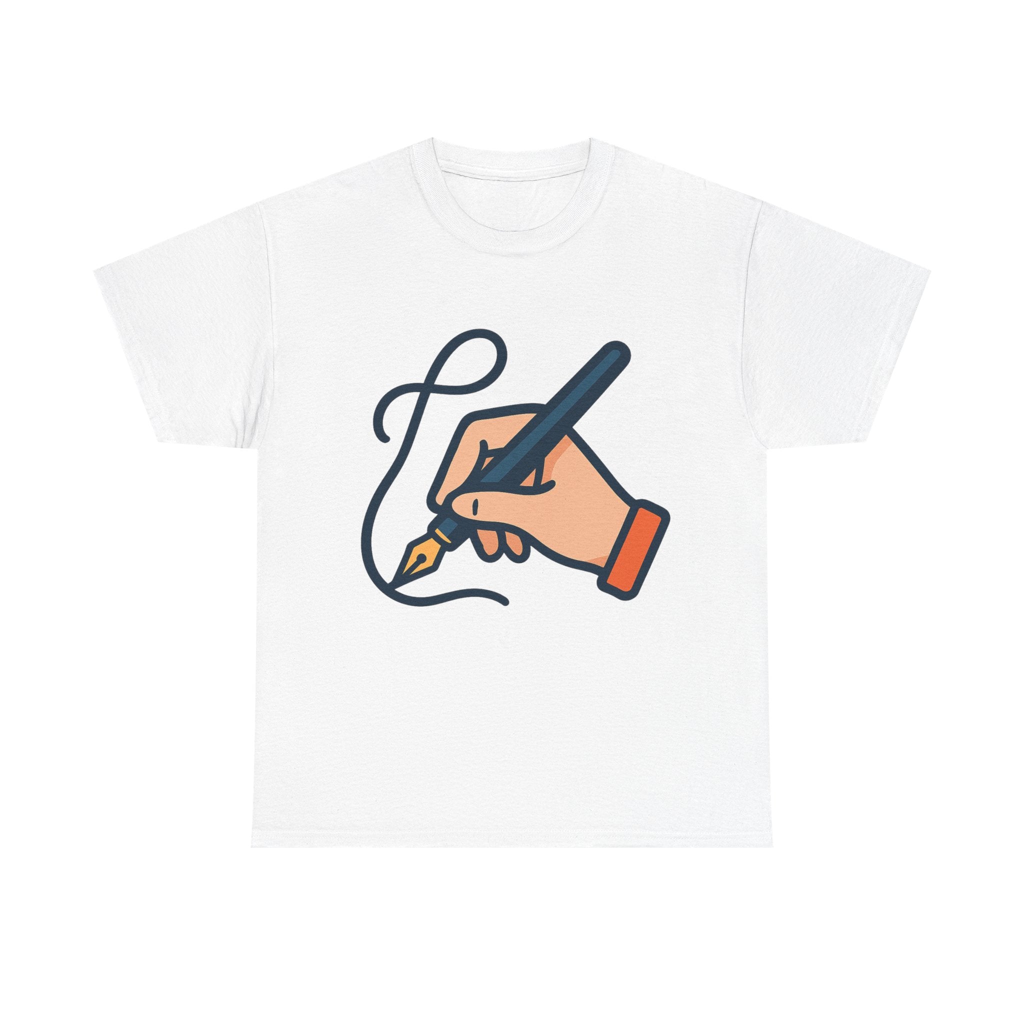 Hand Lettering Calligraphy Graphic T-Shirt