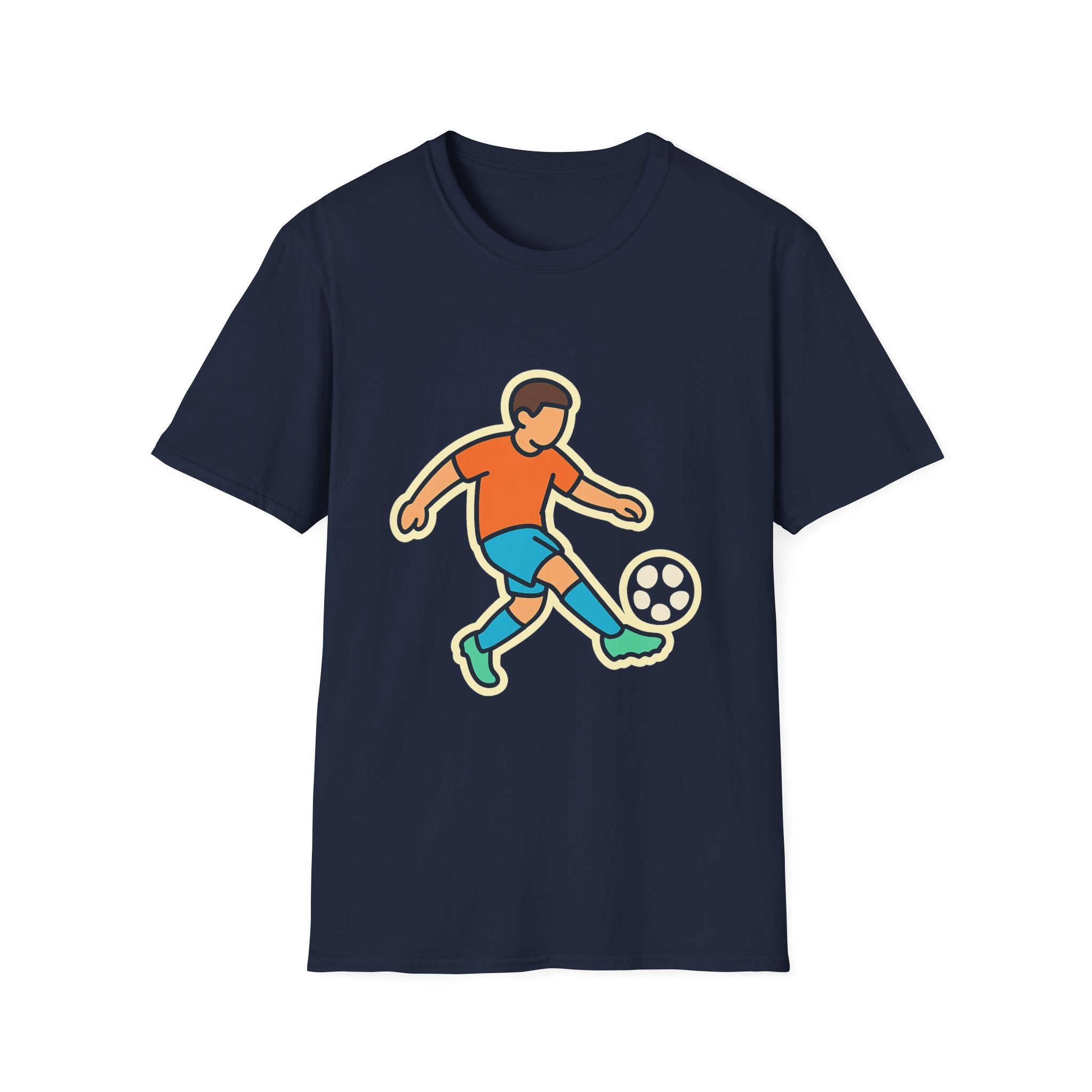 Premium Unisex Soccer Football T-Shirt | Soft Comfortable Tee for Fans