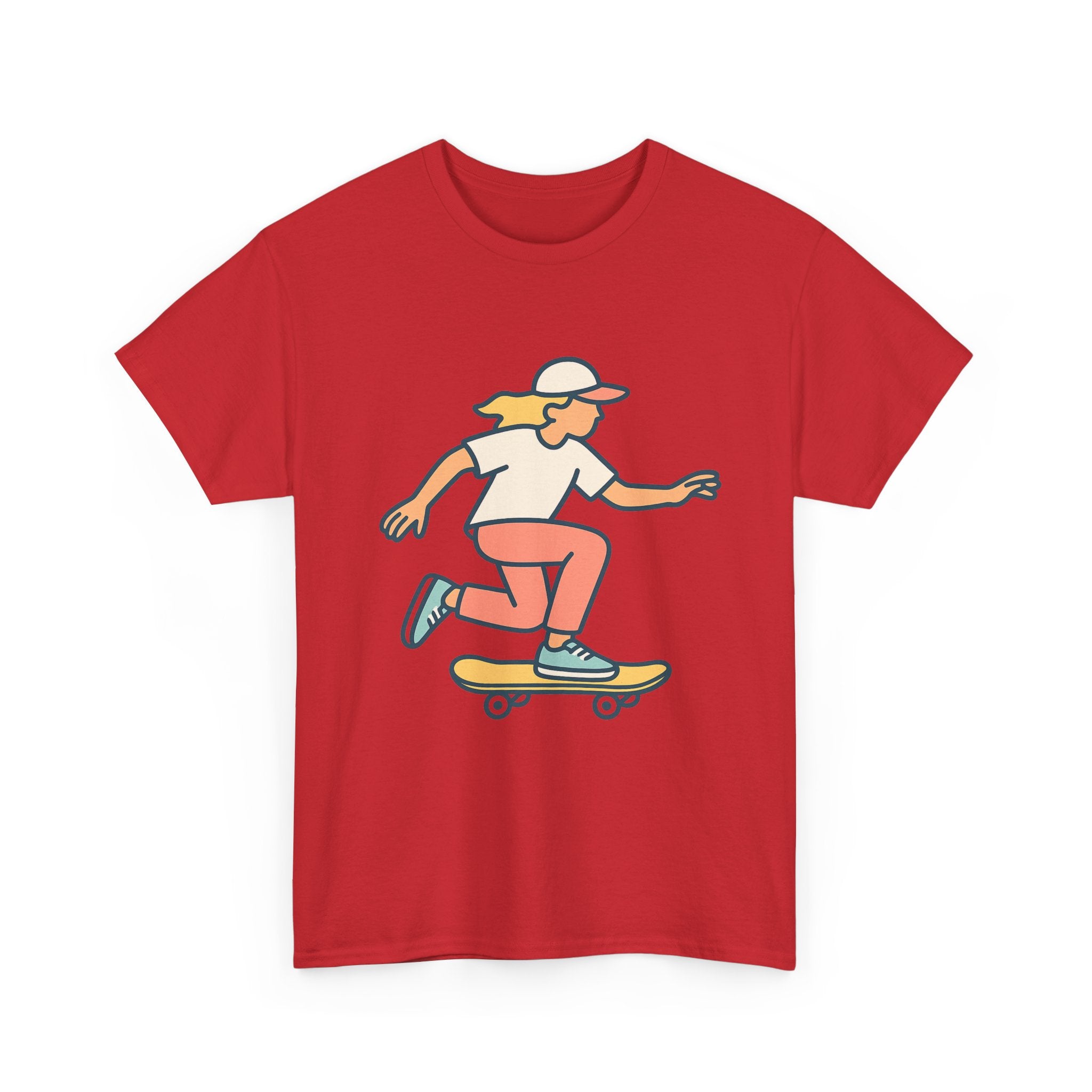 Skateboard Vibes Unisex T-Shirt | Soft Comfortable Skate Tee for All