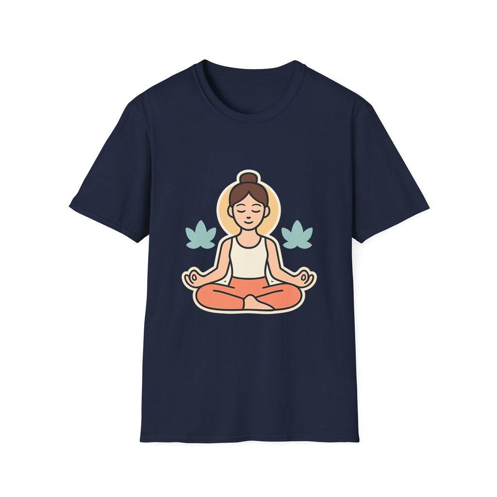 Retirement Gift for Coworker - Zen Yoga Unisex T-Shirt | Perfect Mindfulness Gift