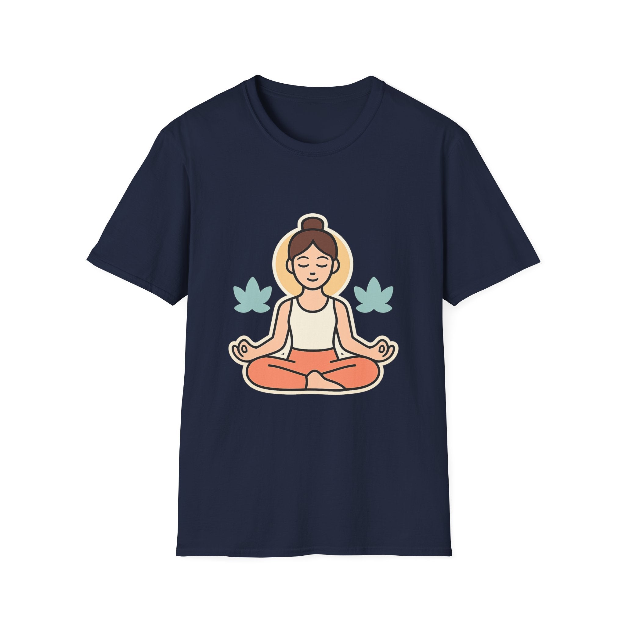 Retirement Gift for Coworker - Zen Yoga Unisex T-Shirt | Perfect Mindfulness Gift