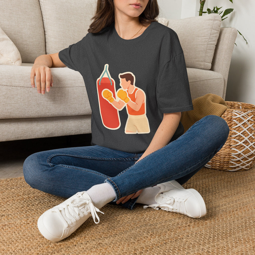 Premium Boxing Gym Unisex T-Shirt | Soft Comfortable Tee for Fight Fans