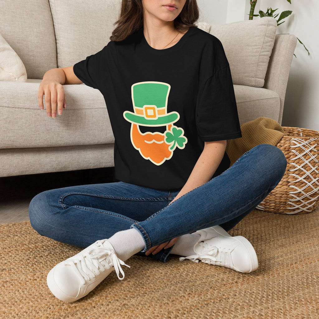 St Patrick’s Day t-shirt with lucky green St Patrick’s design – for the party
