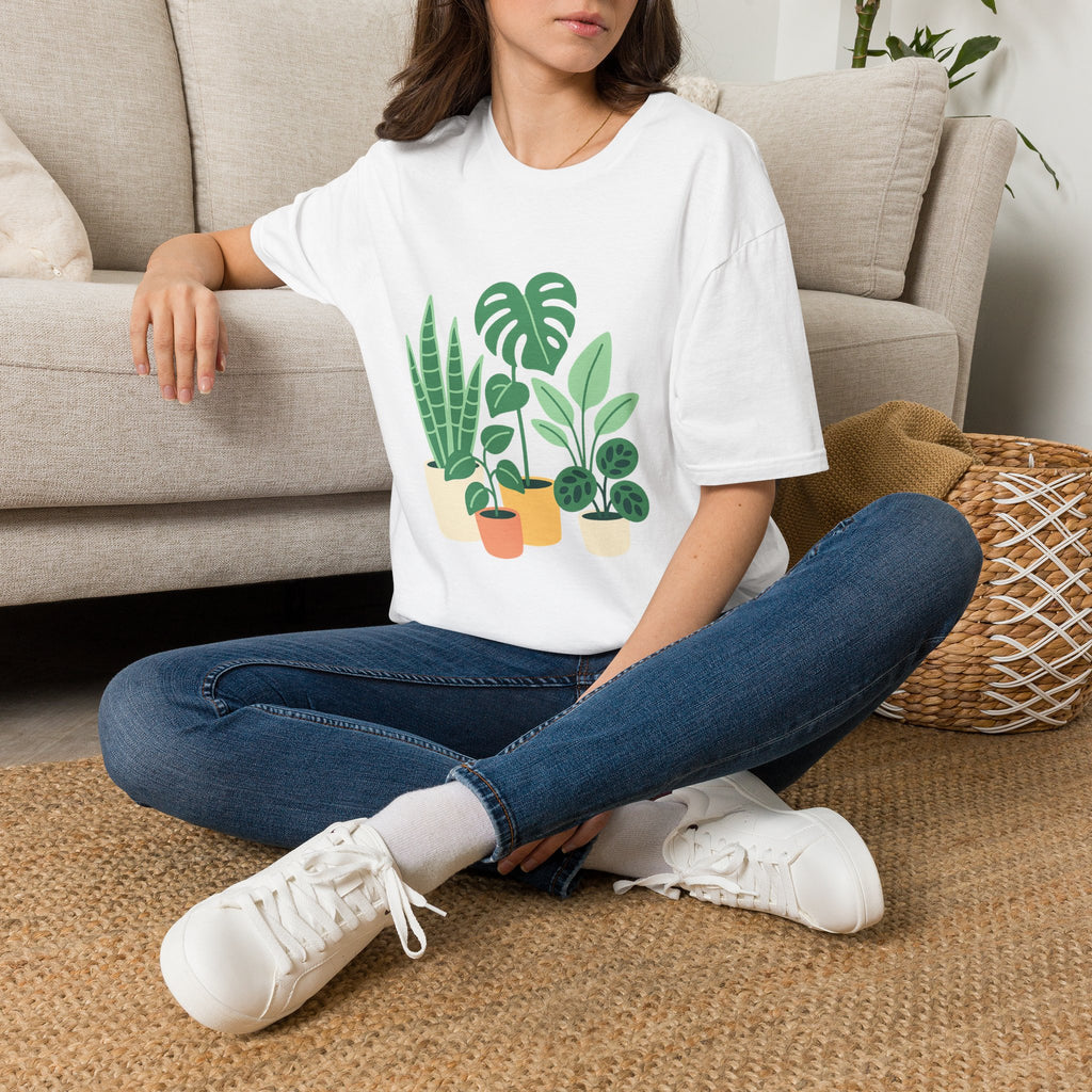 Houseplant Jungle Unisex T-Shirt | Soft Cotton Tee for Plant Lovers
