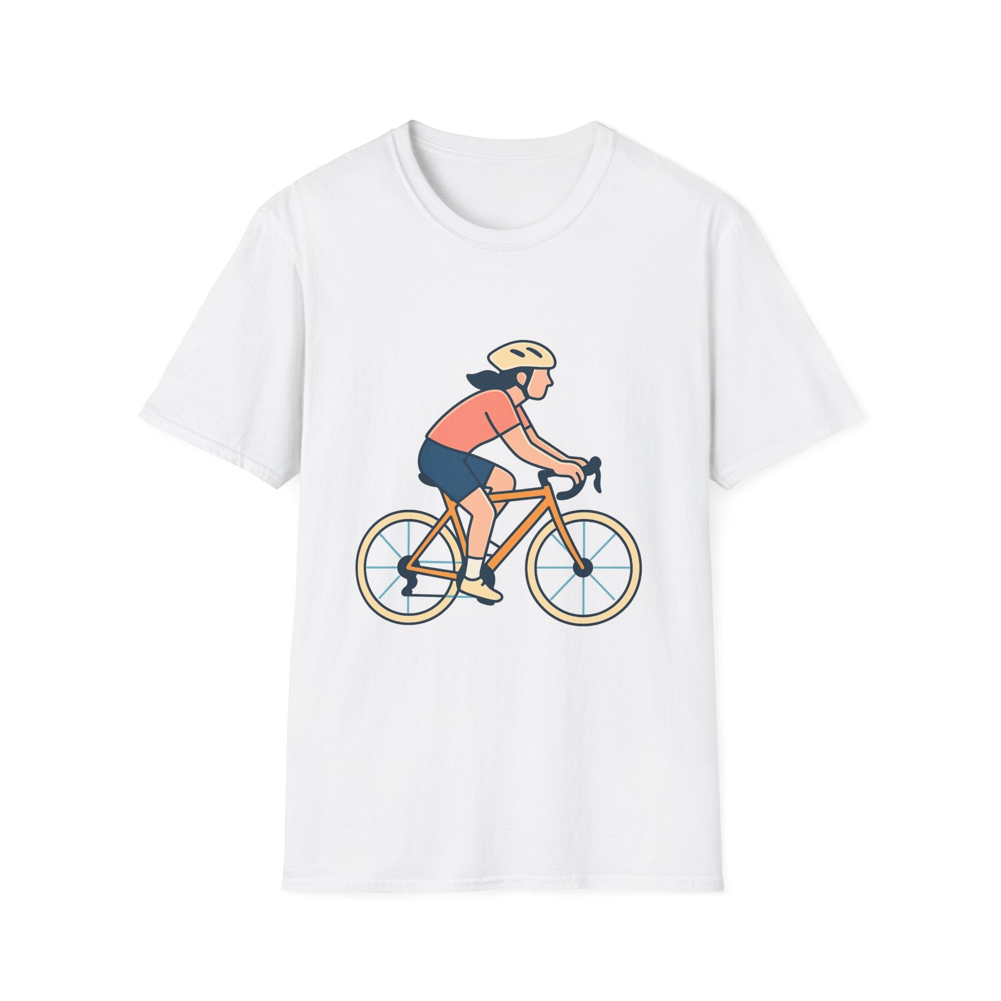 Cycling Life Unisex T-Shirt | Comfortable Eco-Friendly Tee for Bike Lovers