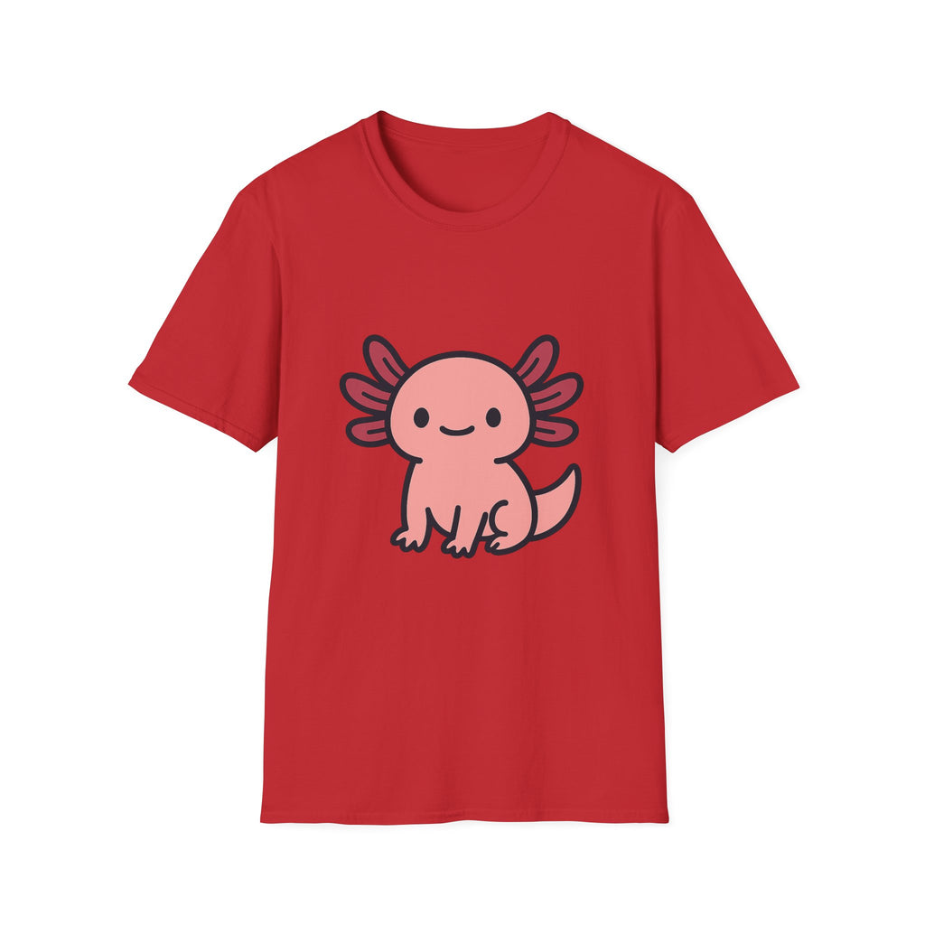 Cute Axolotl T-Shirt | Unisex Soft Tee for Aquatic Animal Lovers