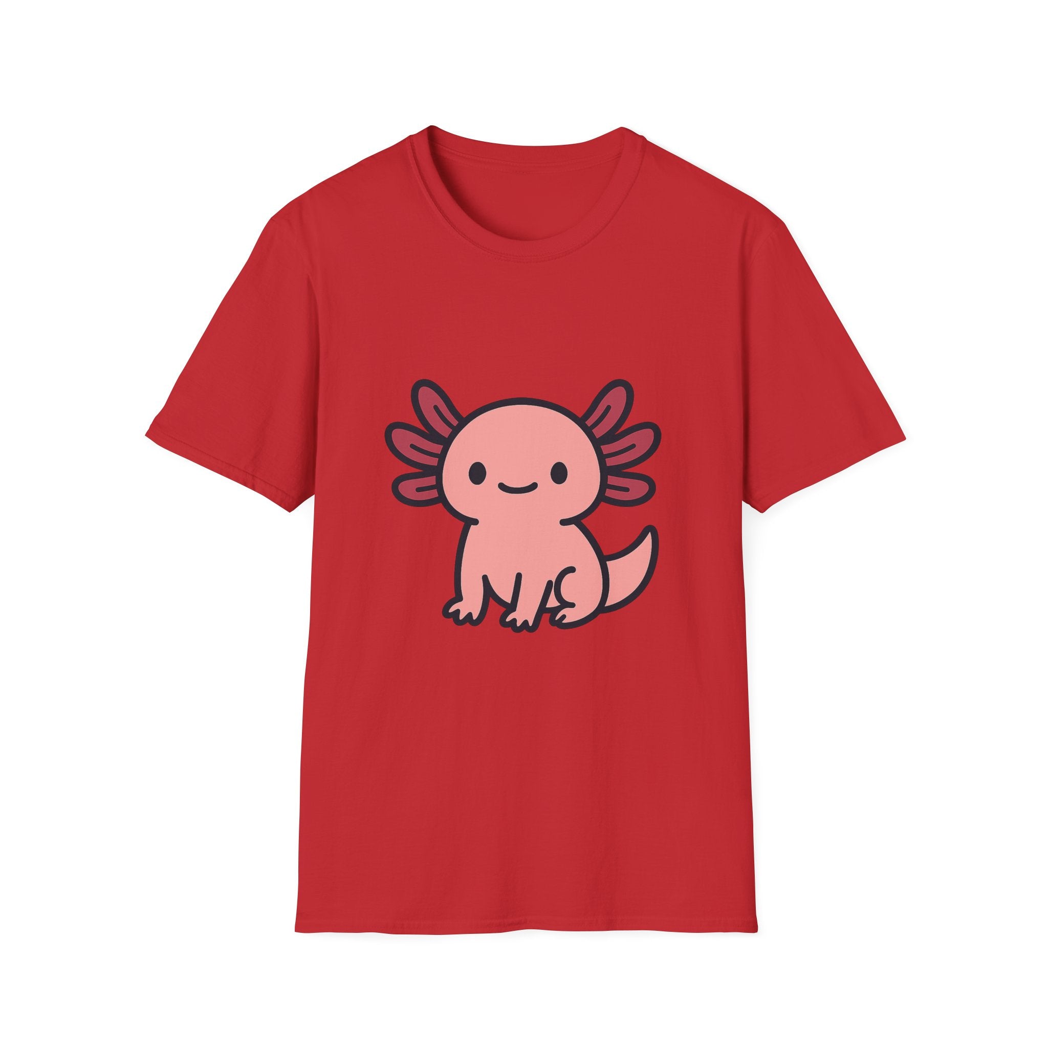 Cute Axolotl T-Shirt | Unisex Soft Tee for Aquatic Animal Lovers