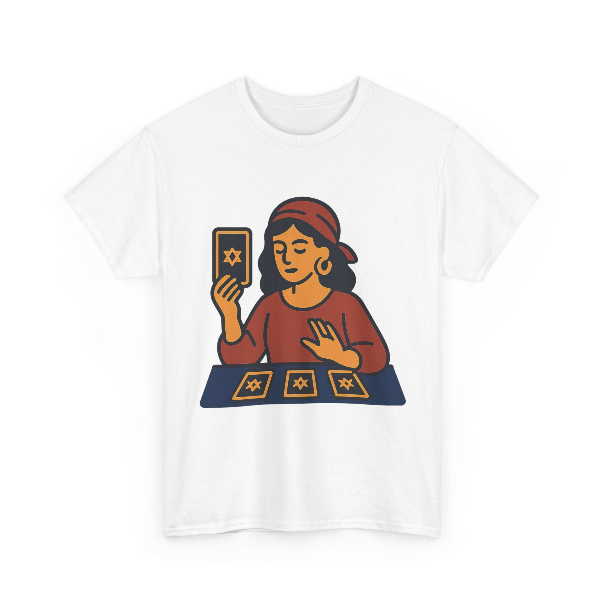 Tarot Reader Unisex T-Shirt | Mystical Apparel for Divination Enthusiasts
