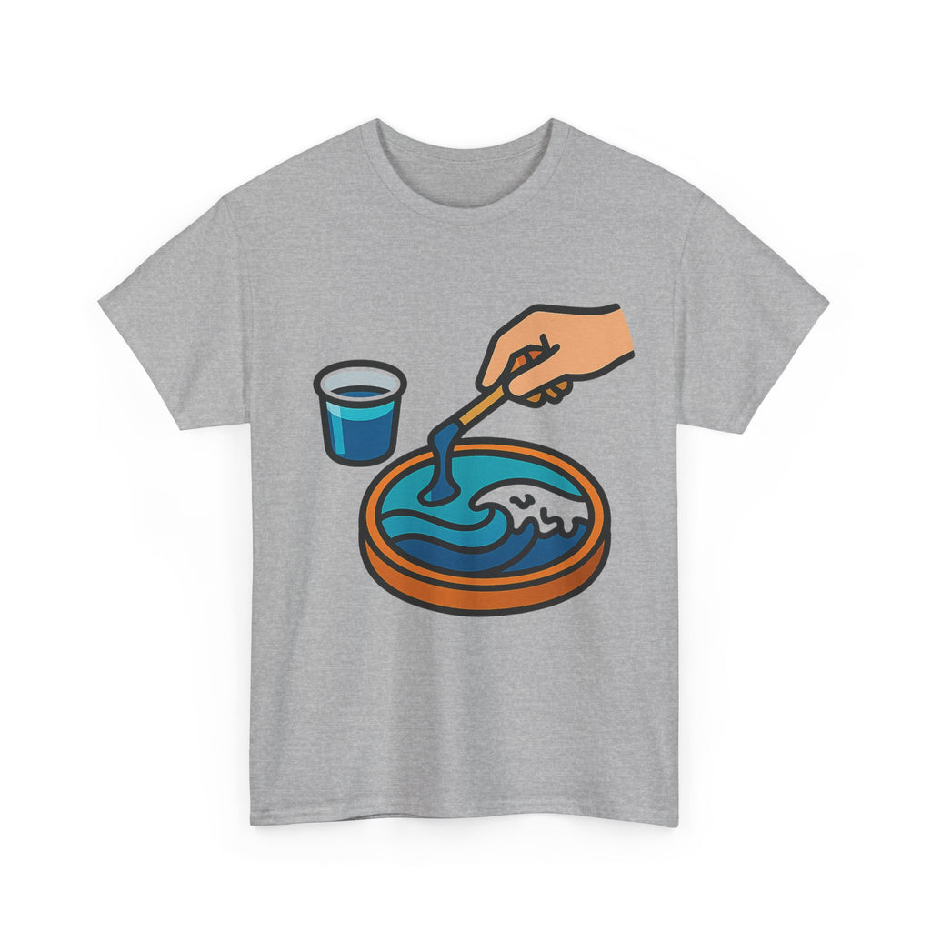 Resin Art Unisex T-Shirt | Unique Abstract Design Tee for Art Lovers