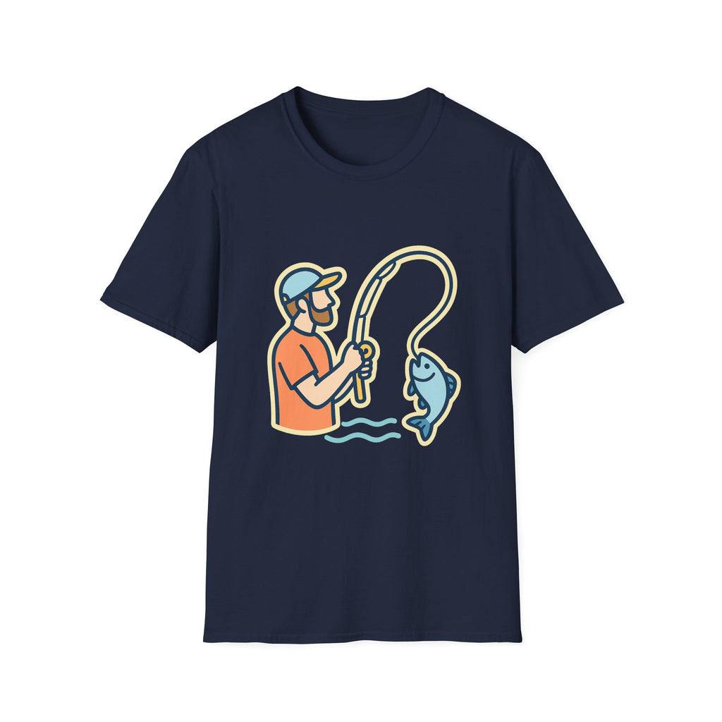 Fishing Life Unisex T-Shirt | Soft Comfort Tee for Anglers & Fishermen