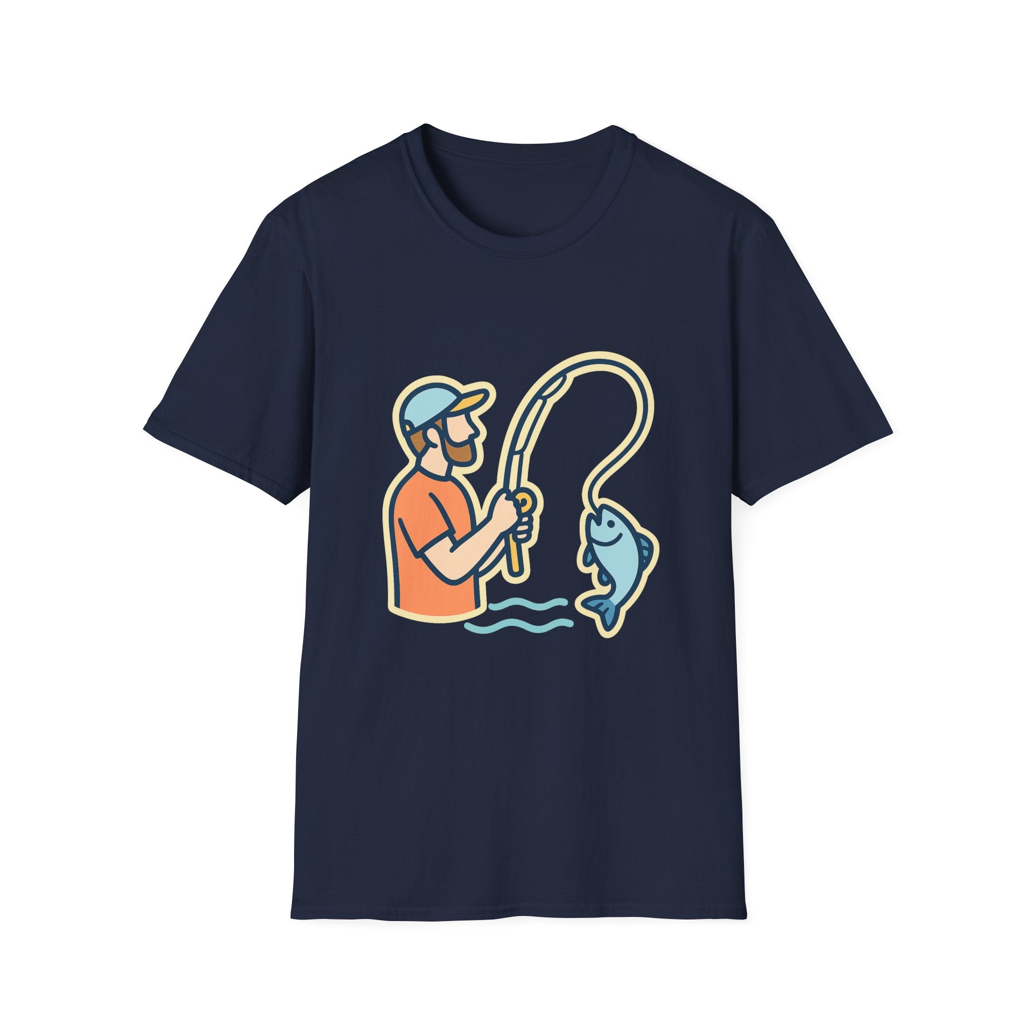 Fishing Life Unisex T-Shirt | Soft Comfort Tee for Anglers & Fishermen