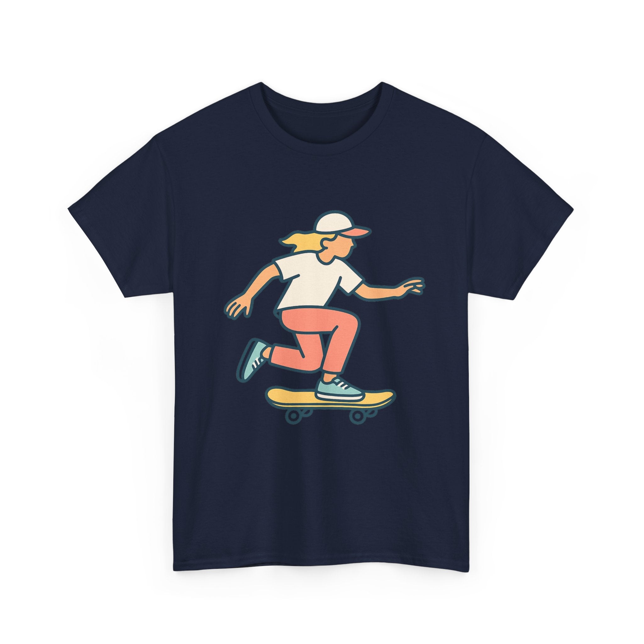 Skateboard Vibes Unisex T-Shirt | Soft Comfortable Skate Tee for All