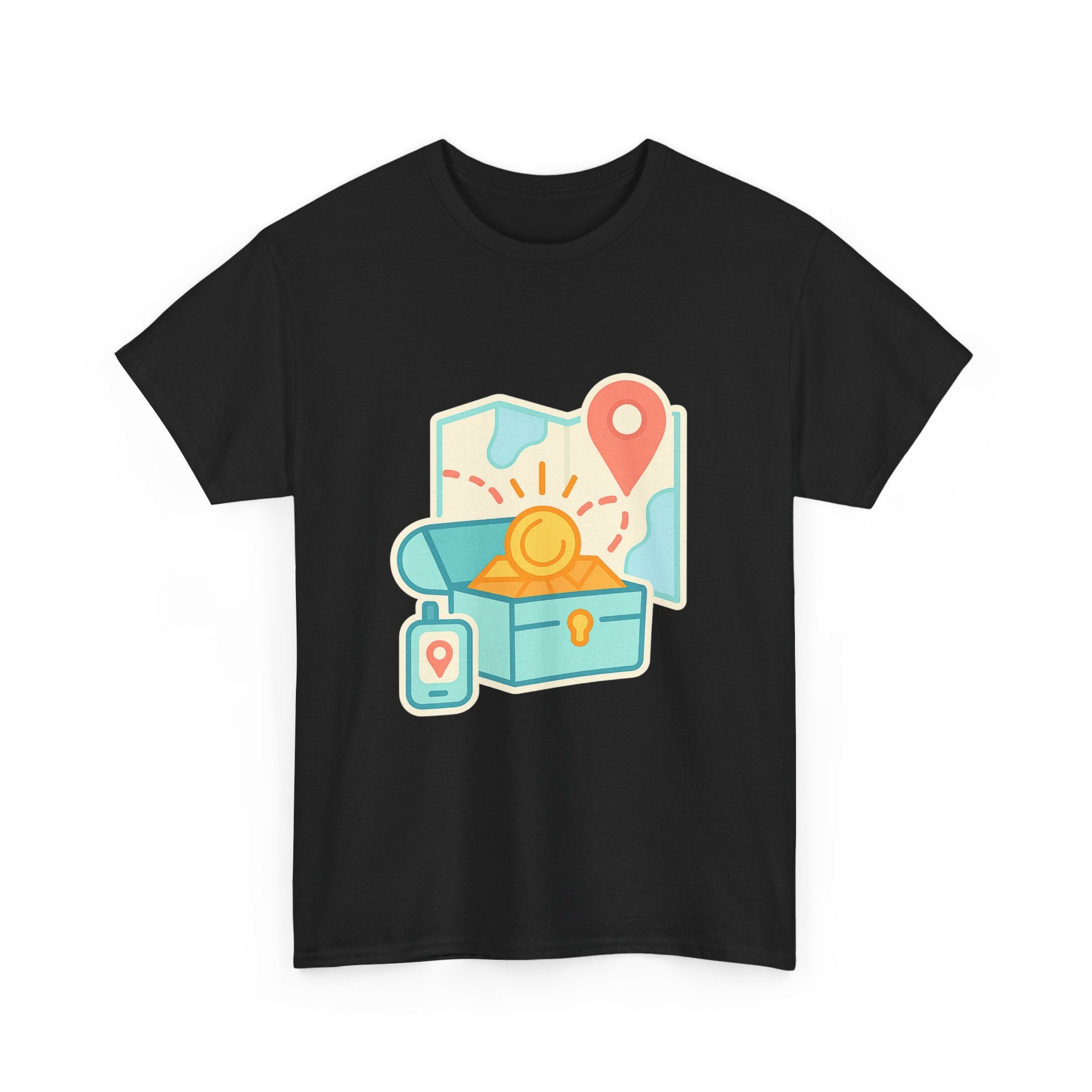 Geocaching Adventure Unisex T-Shirt | Outdoor Treasure Hunting Tee