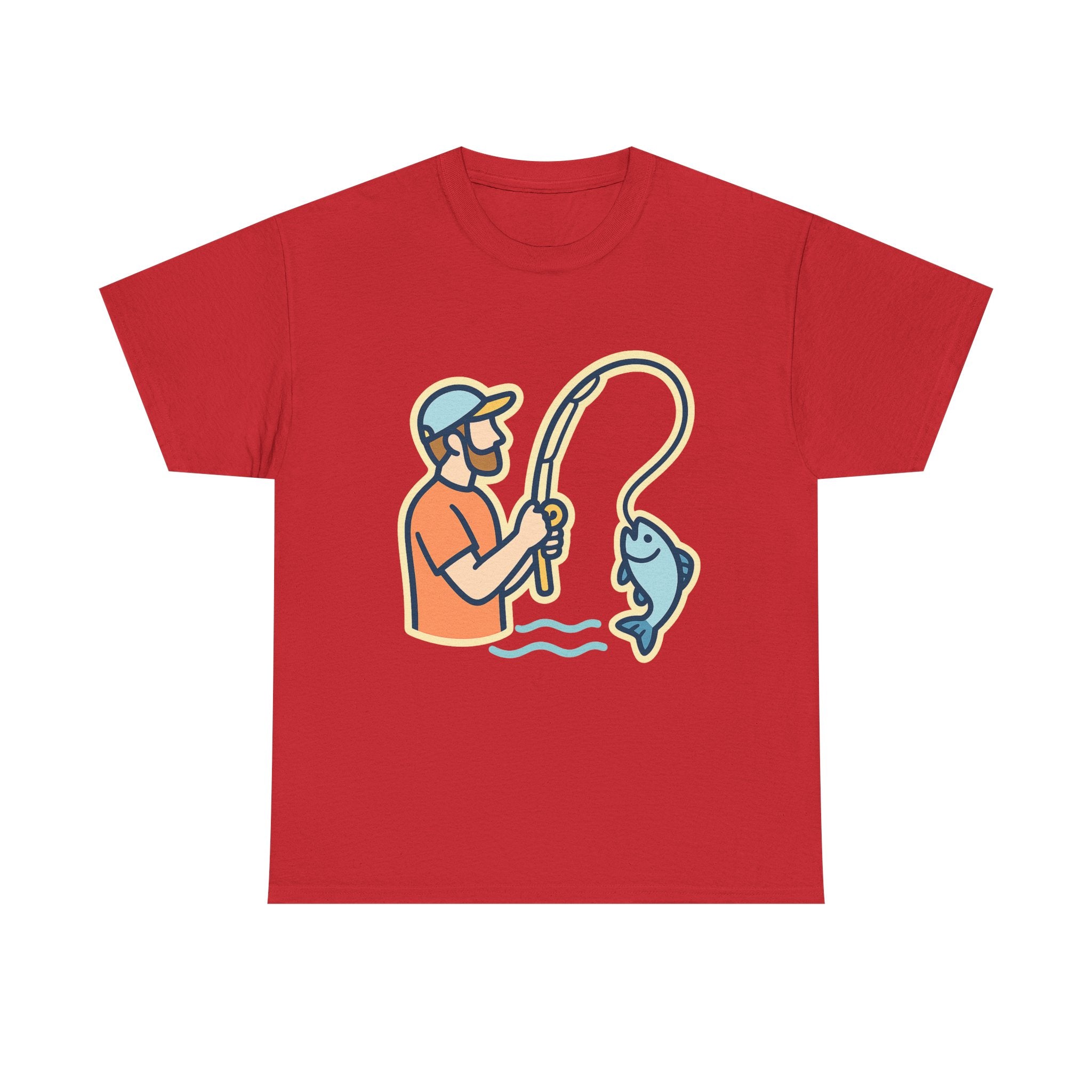 Fishing Life Unisex T-Shirt | Soft Comfort Tee for Anglers & Fishermen