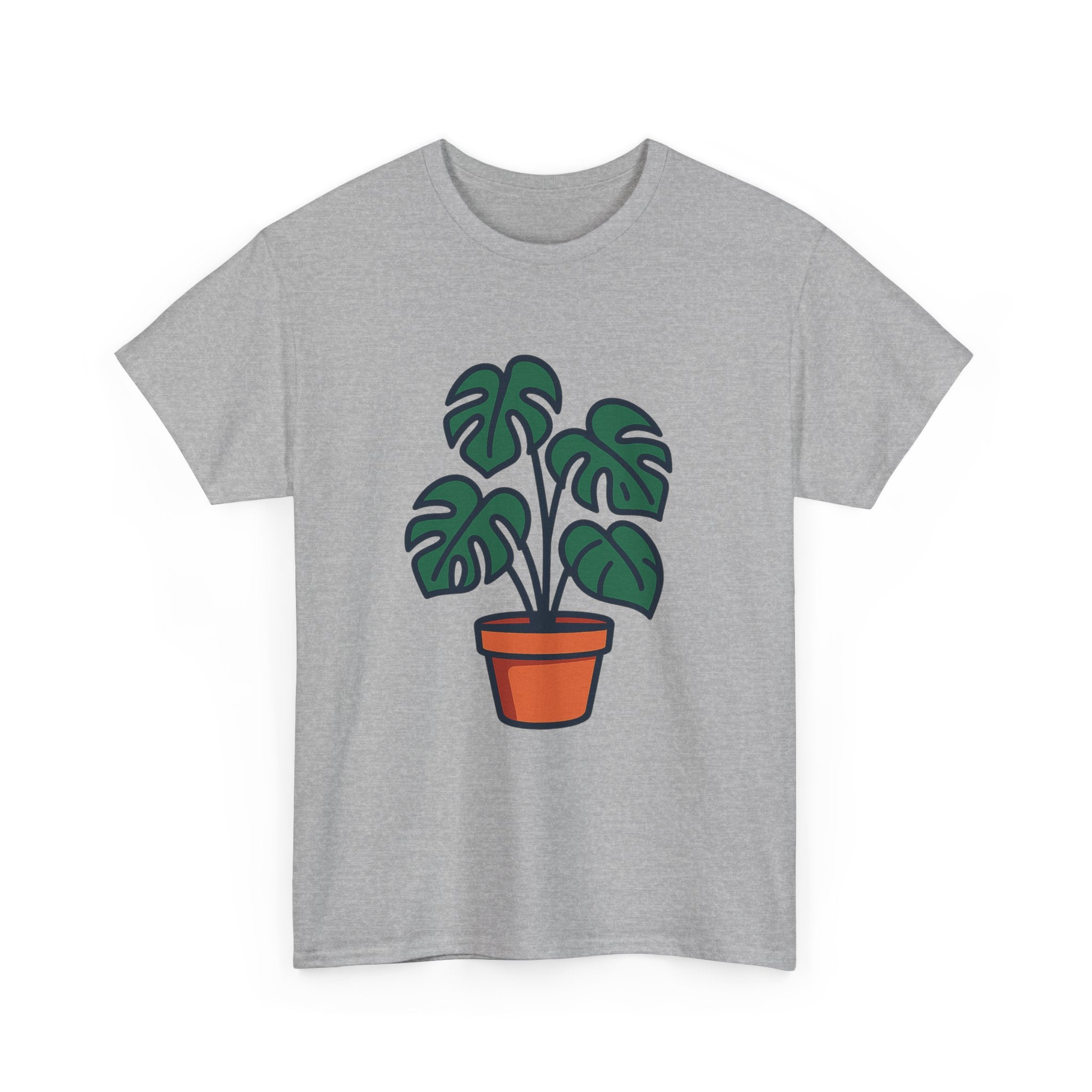 Monstera Plant Unisex T-Shirt - Tropical Leaf Tee for Plant Lovers