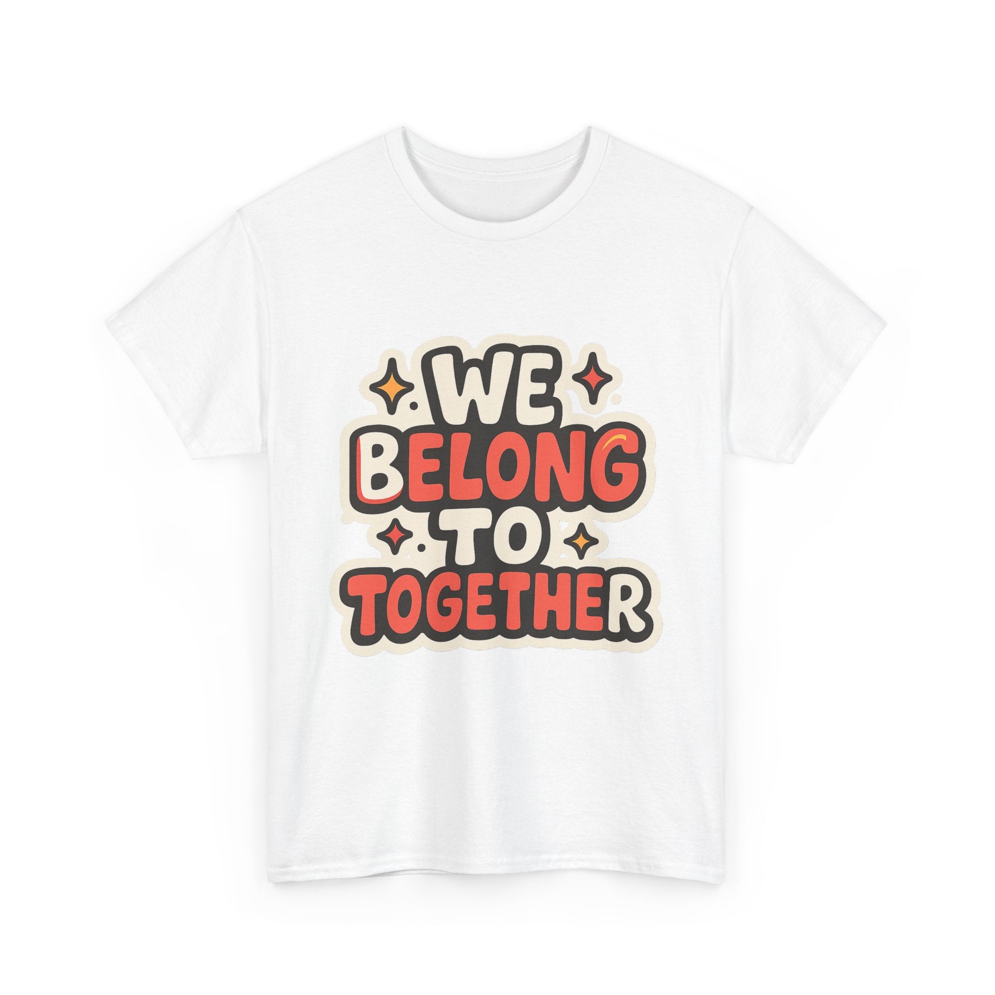 We belong together Illustrated Graphic Tee - Fan Unisex T-Shirt