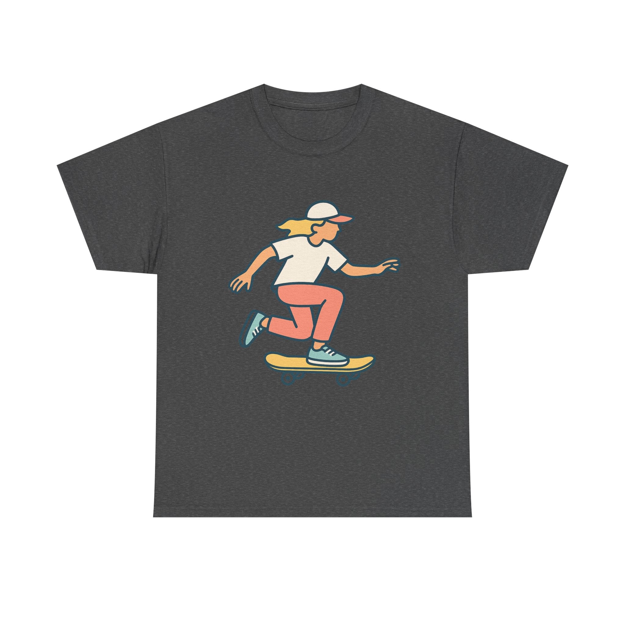 Skateboard Vibes Unisex T-Shirt | Soft Comfortable Skate Tee for All