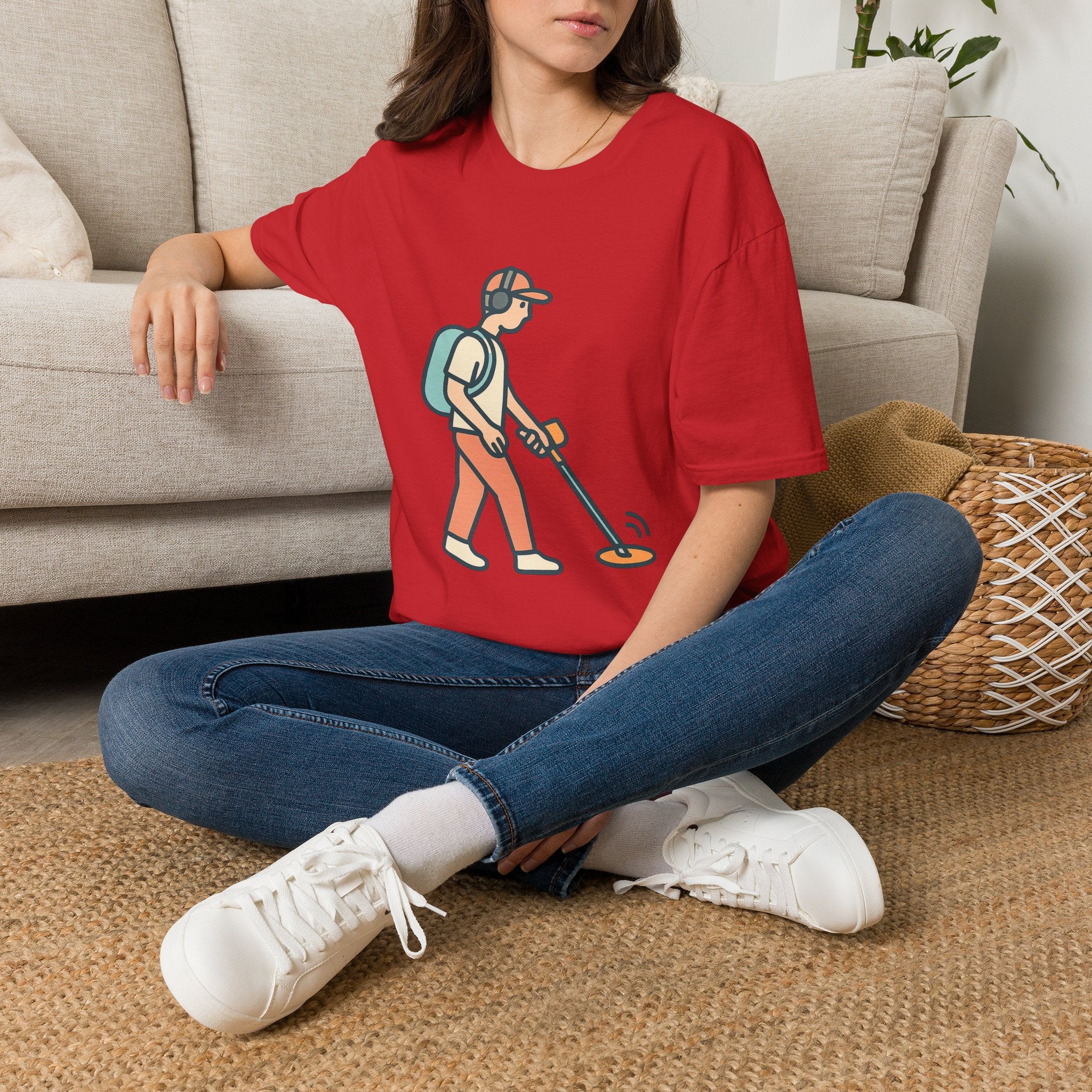 Metal Detecting Unisex T-Shirt | Perfect Gift for Treasure Hunters & Detectorists