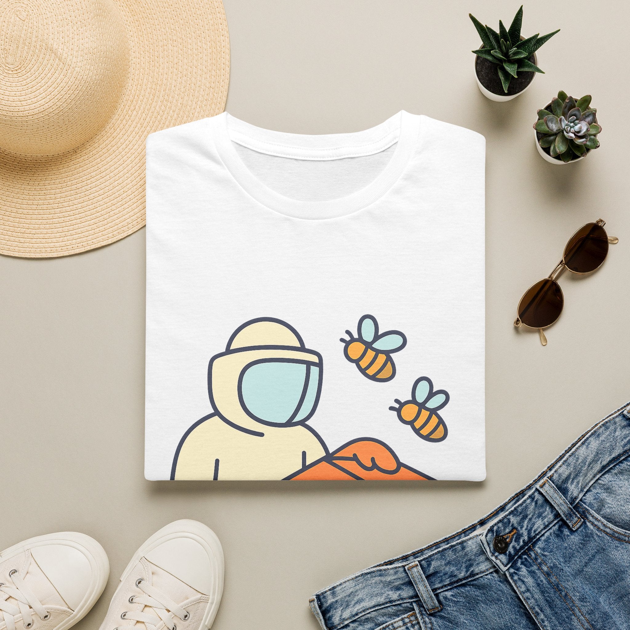 Beekeeping T-Shirt for Beekeepers | Unisex Soft Cotton Tee