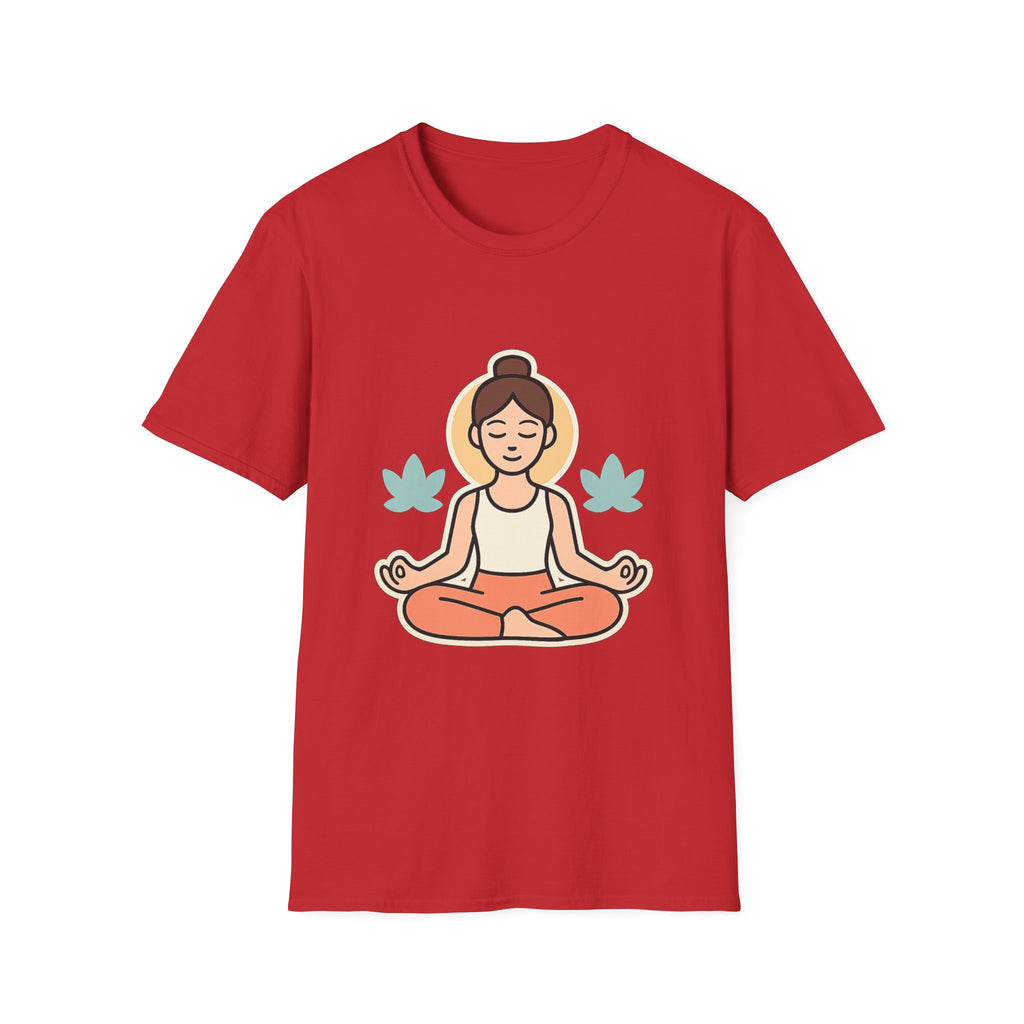 Retirement Gift for Coworker - Zen Yoga Unisex T-Shirt | Perfect Mindfulness Gift