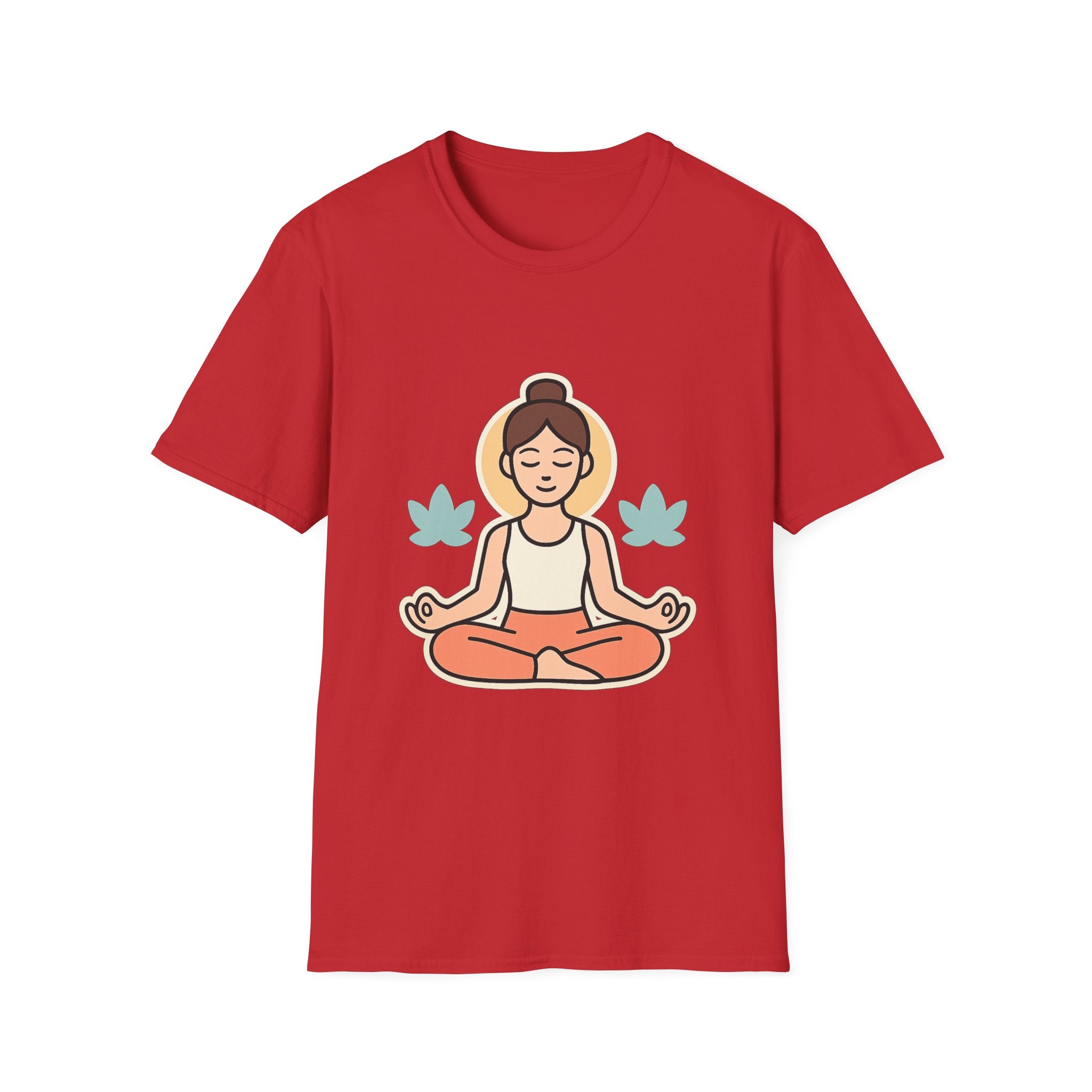 Retirement Gift for Coworker - Zen Yoga Unisex T-Shirt | Perfect Mindfulness Gift