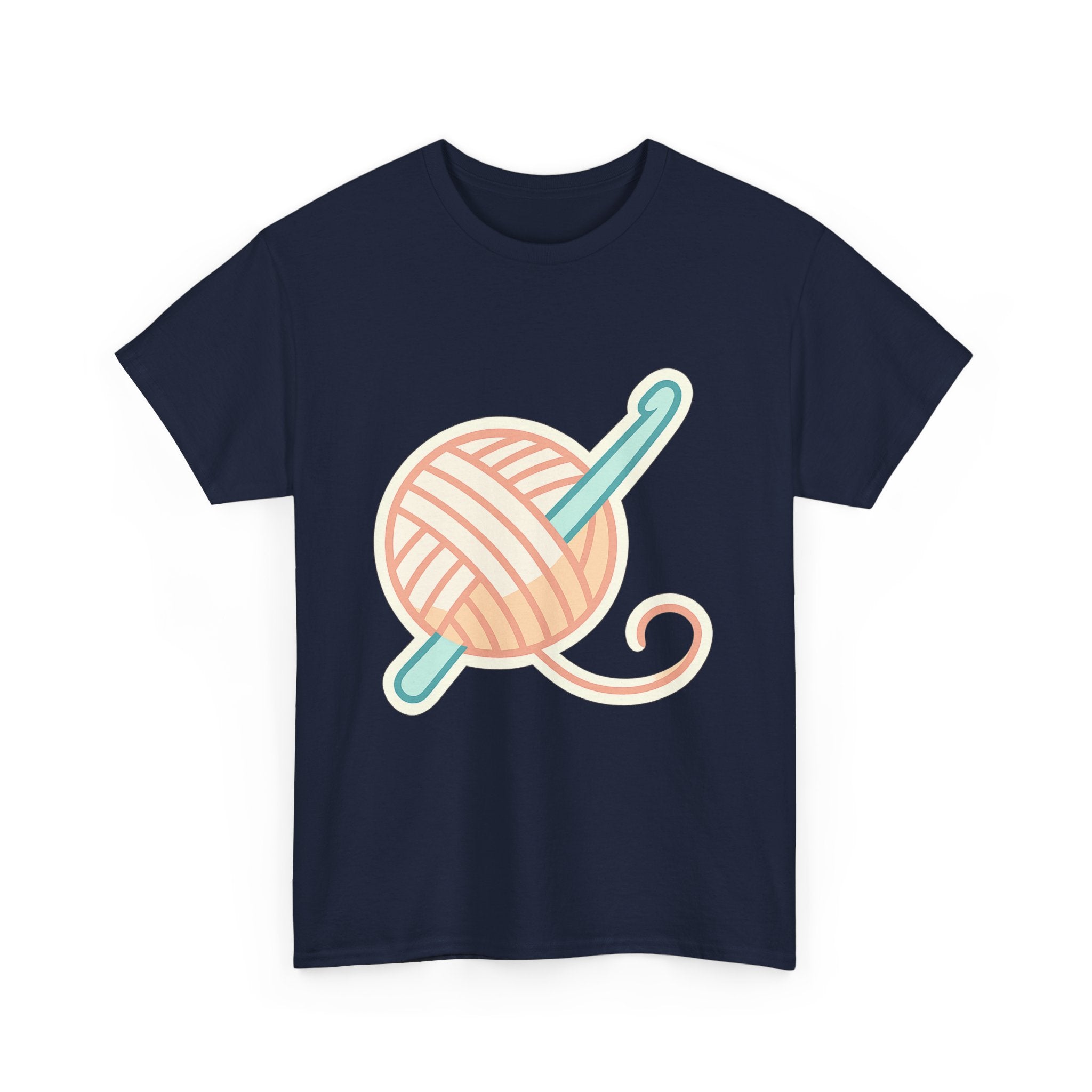 Crochet Addict Unisex T-Shirt | Soft Comfort Tee for Yarn Lovers