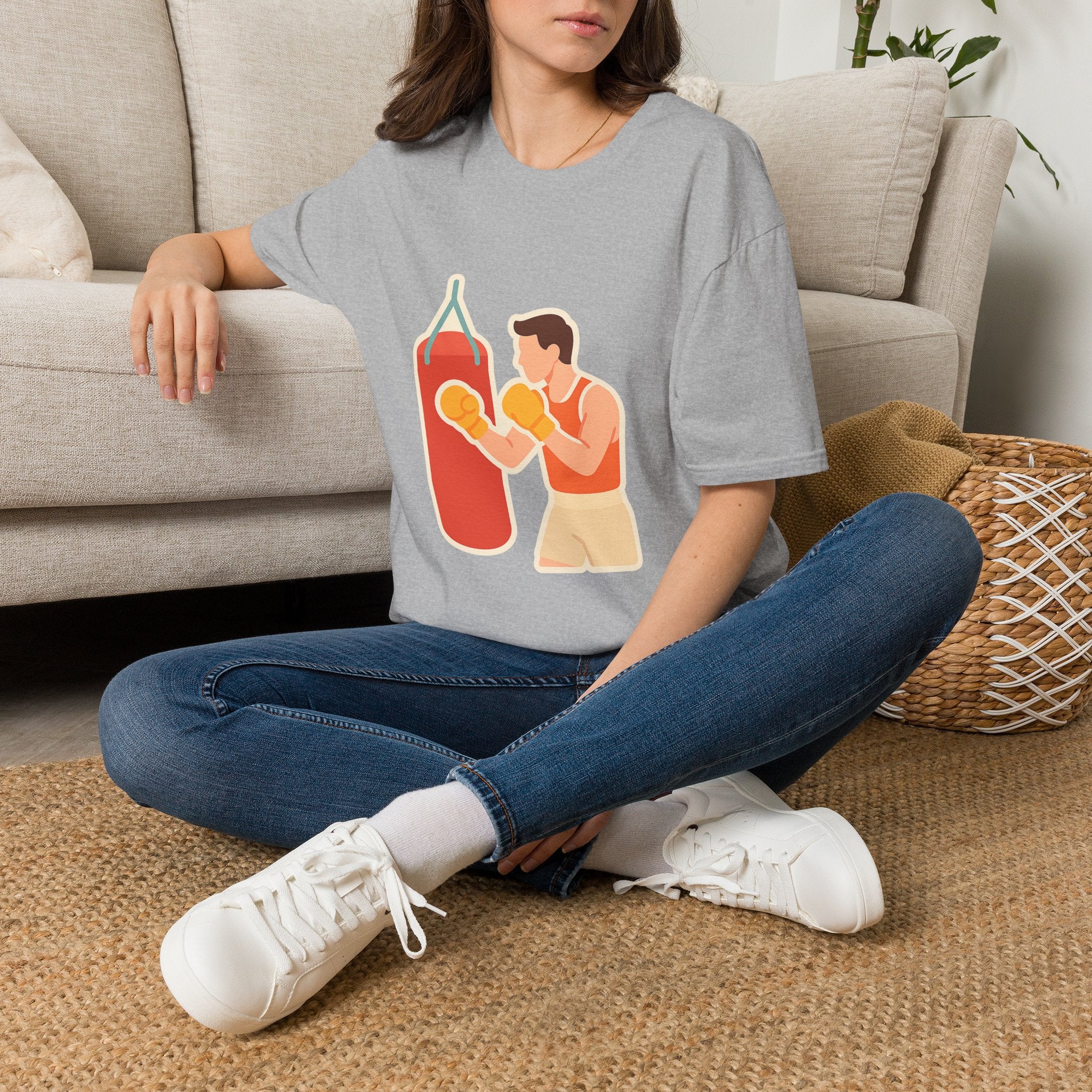Premium Boxing Gym Unisex T-Shirt | Soft Comfortable Tee for Fight Fans
