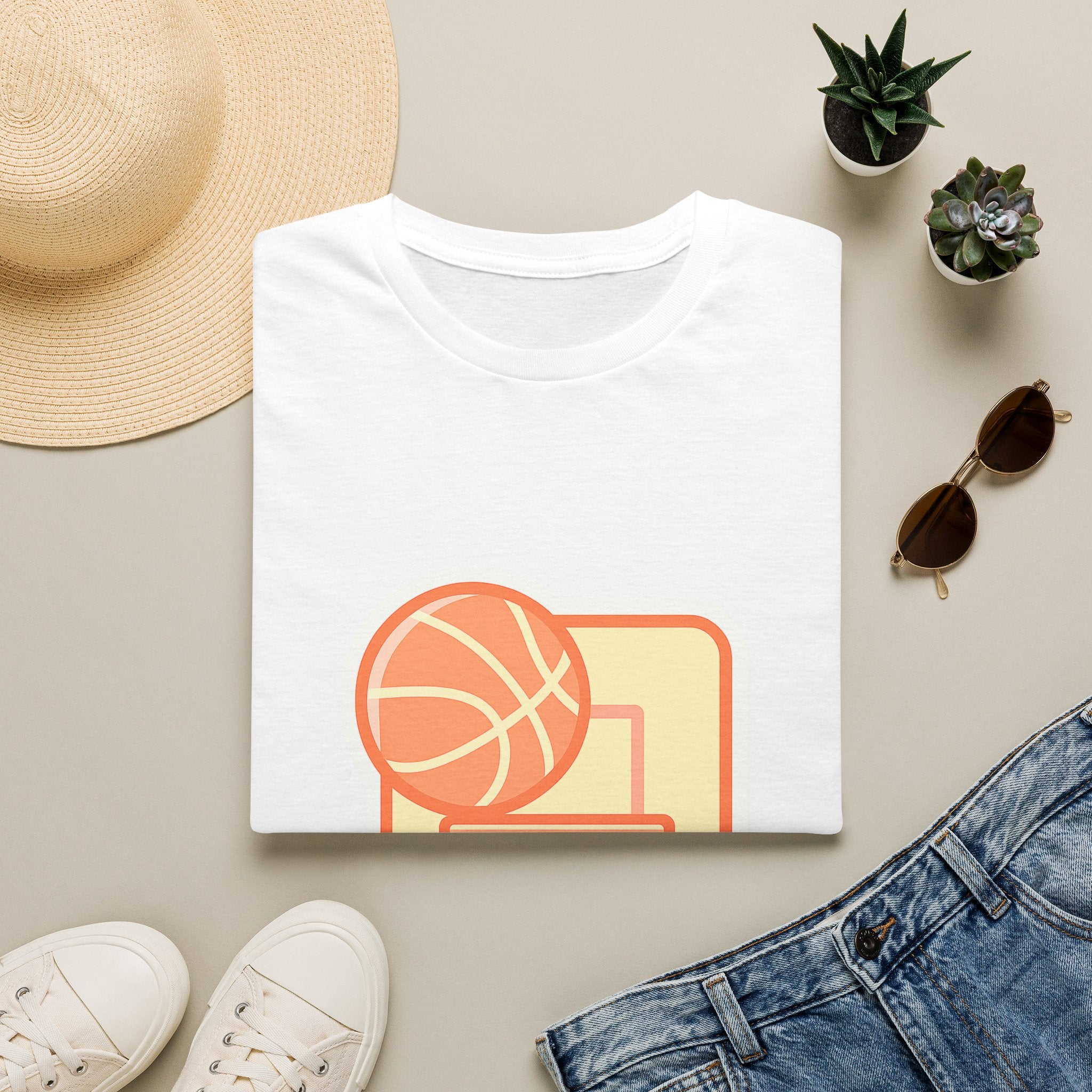 Basketball Hoops Unisex T-Shirt | Premium Comfort Tee for Ball Players