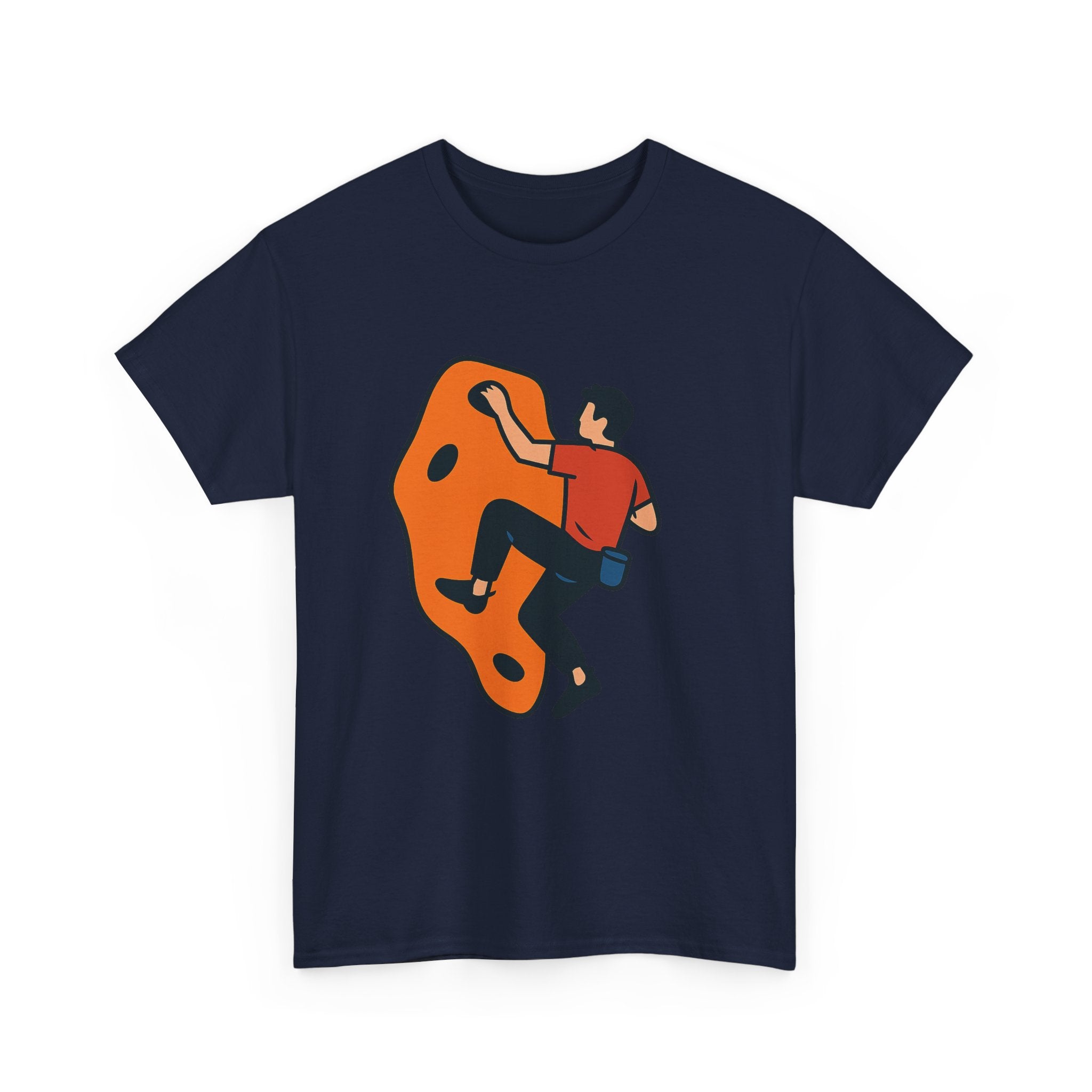 Premium Unisex Bouldering T-Shirt | Climber Apparel for Rock Enthusiasts
