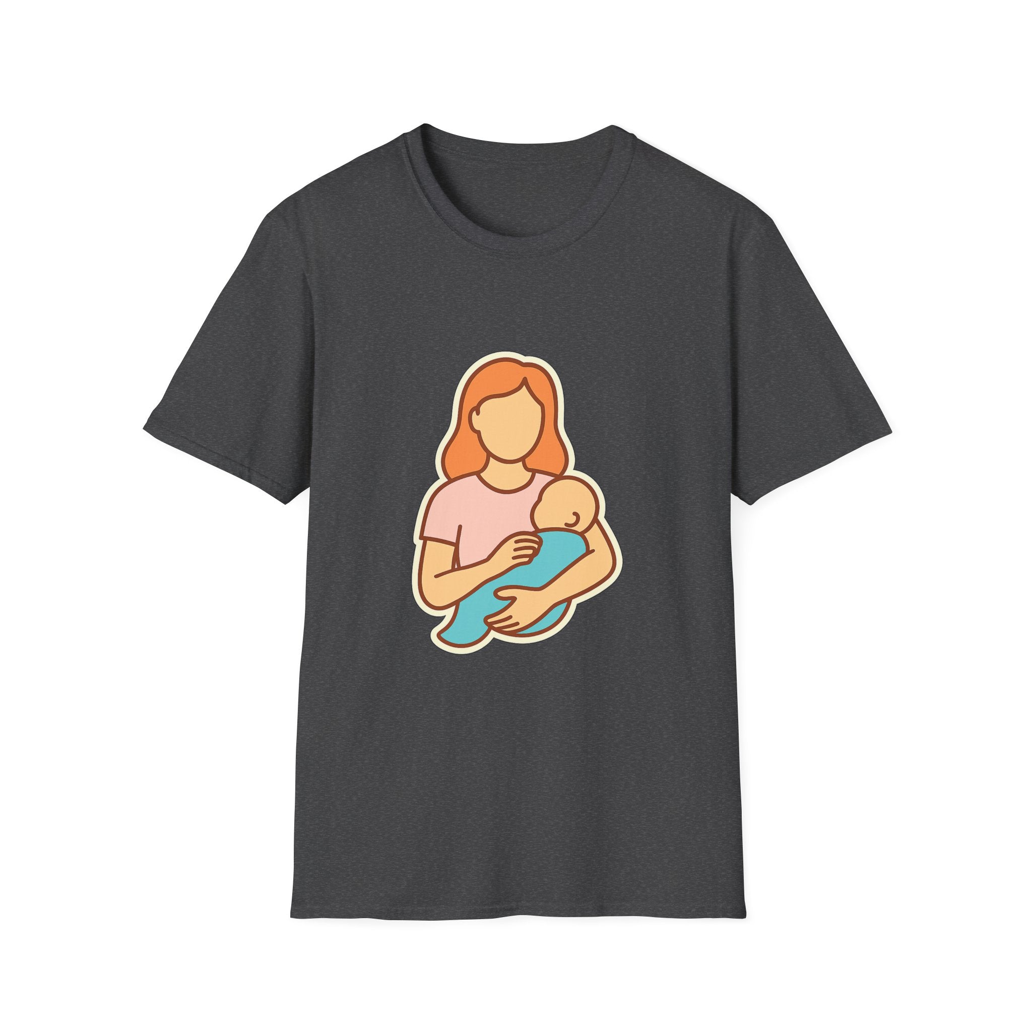 New Mom t-shirt with funny motherhood design – gift for new moms