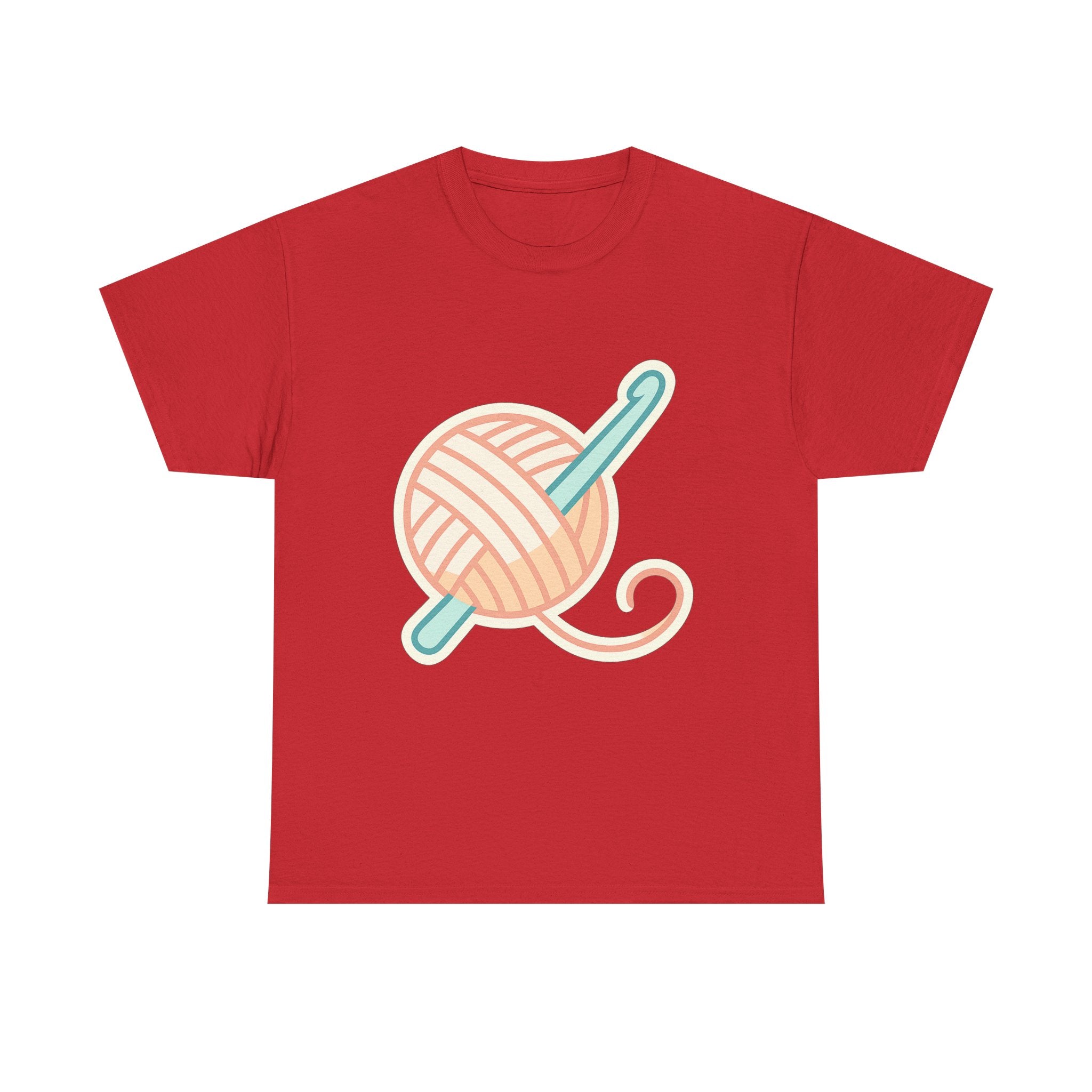 Crochet Addict Unisex T-Shirt | Soft Comfort Tee for Yarn Lovers