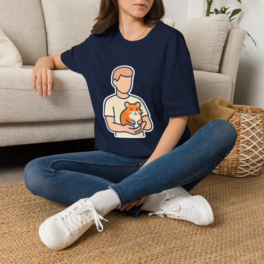 Soft hamster owner t-shirt – gift for hamster owners