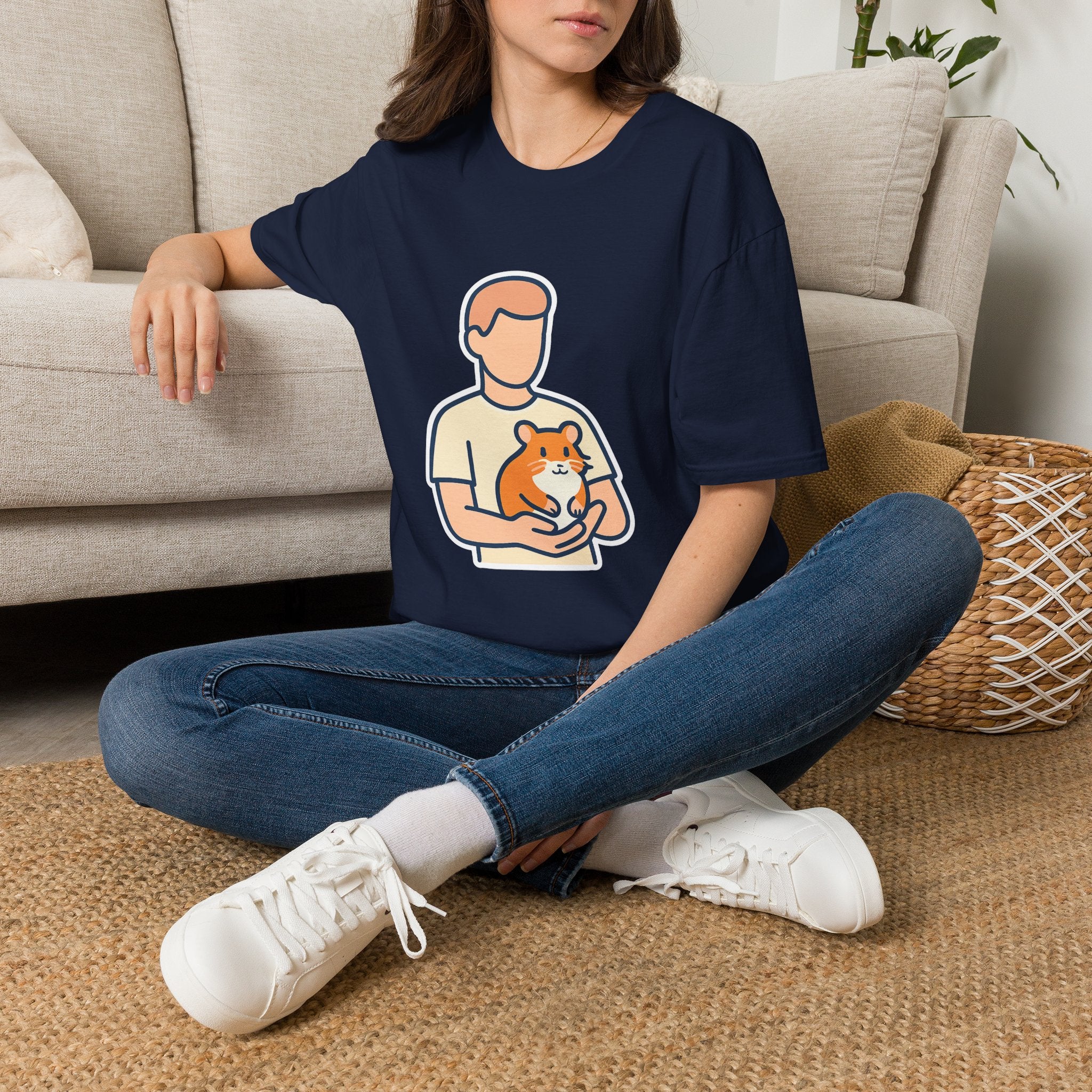 Soft hamster owner t-shirt – gift for hamster owners