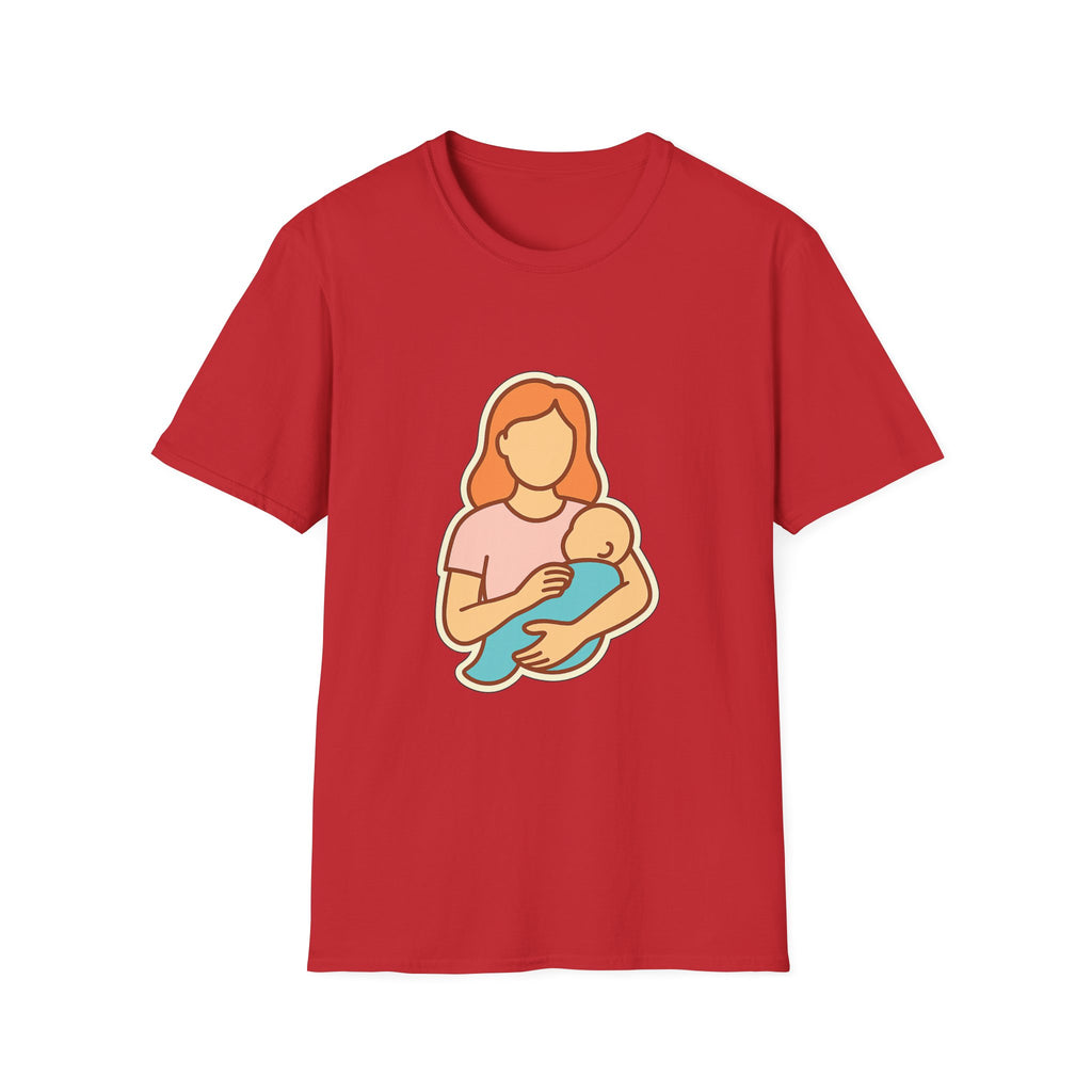 New Mom t-shirt with funny motherhood design – gift for new moms